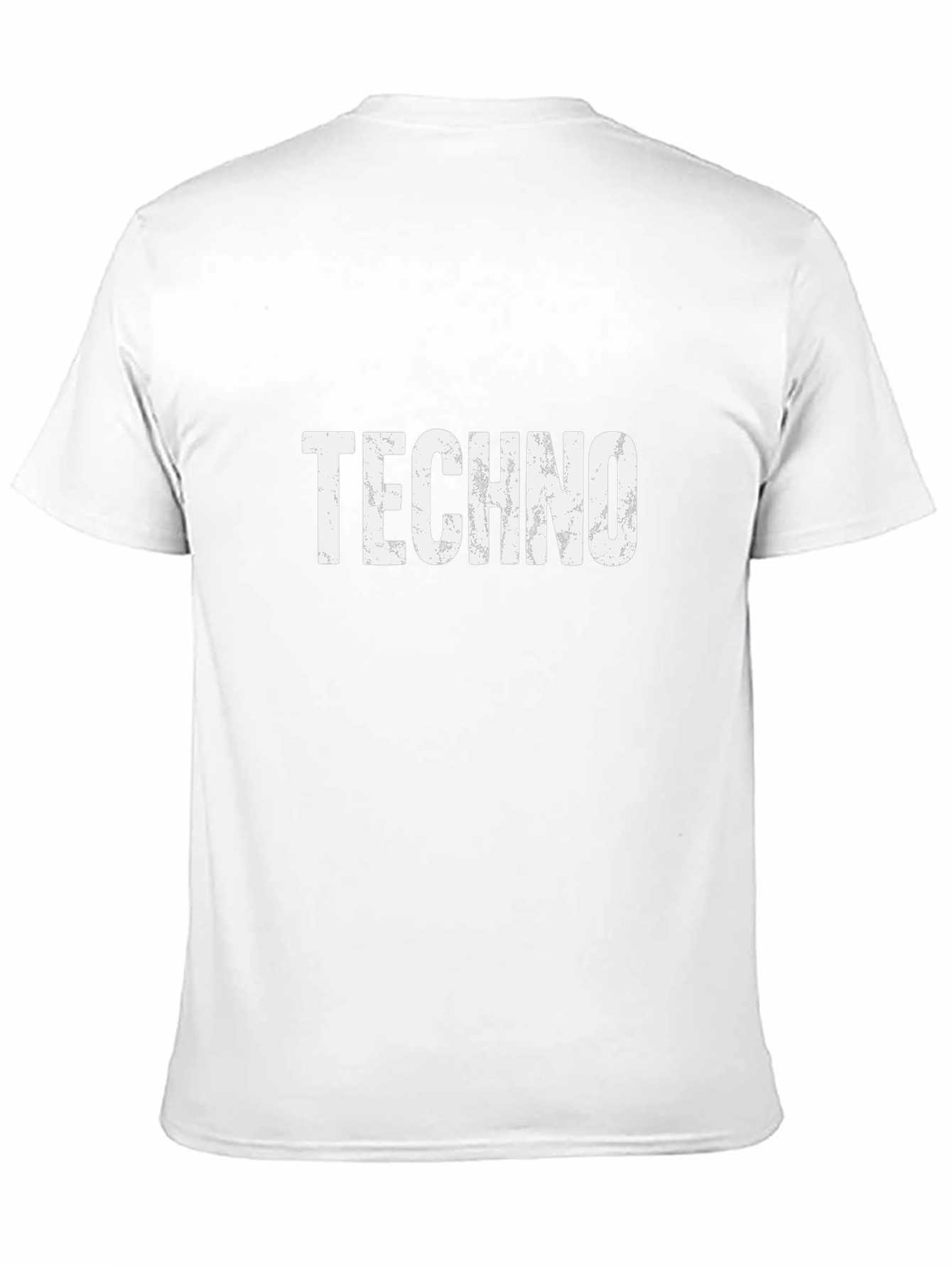 Techno Graphic T-Shirt - Classic Crew Neck Tee