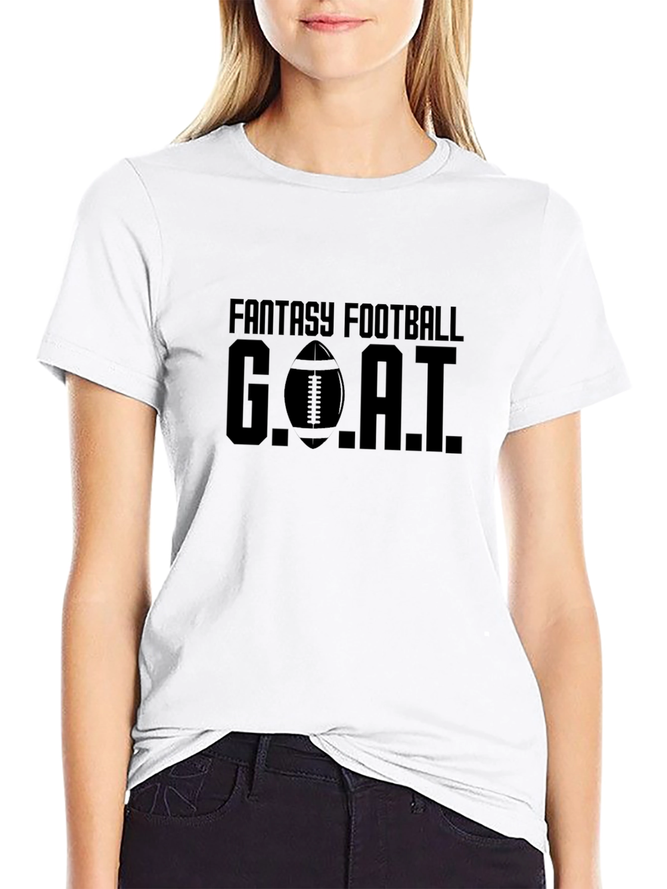 Fantasy Football GOAT T-Shirt - Great Gift!