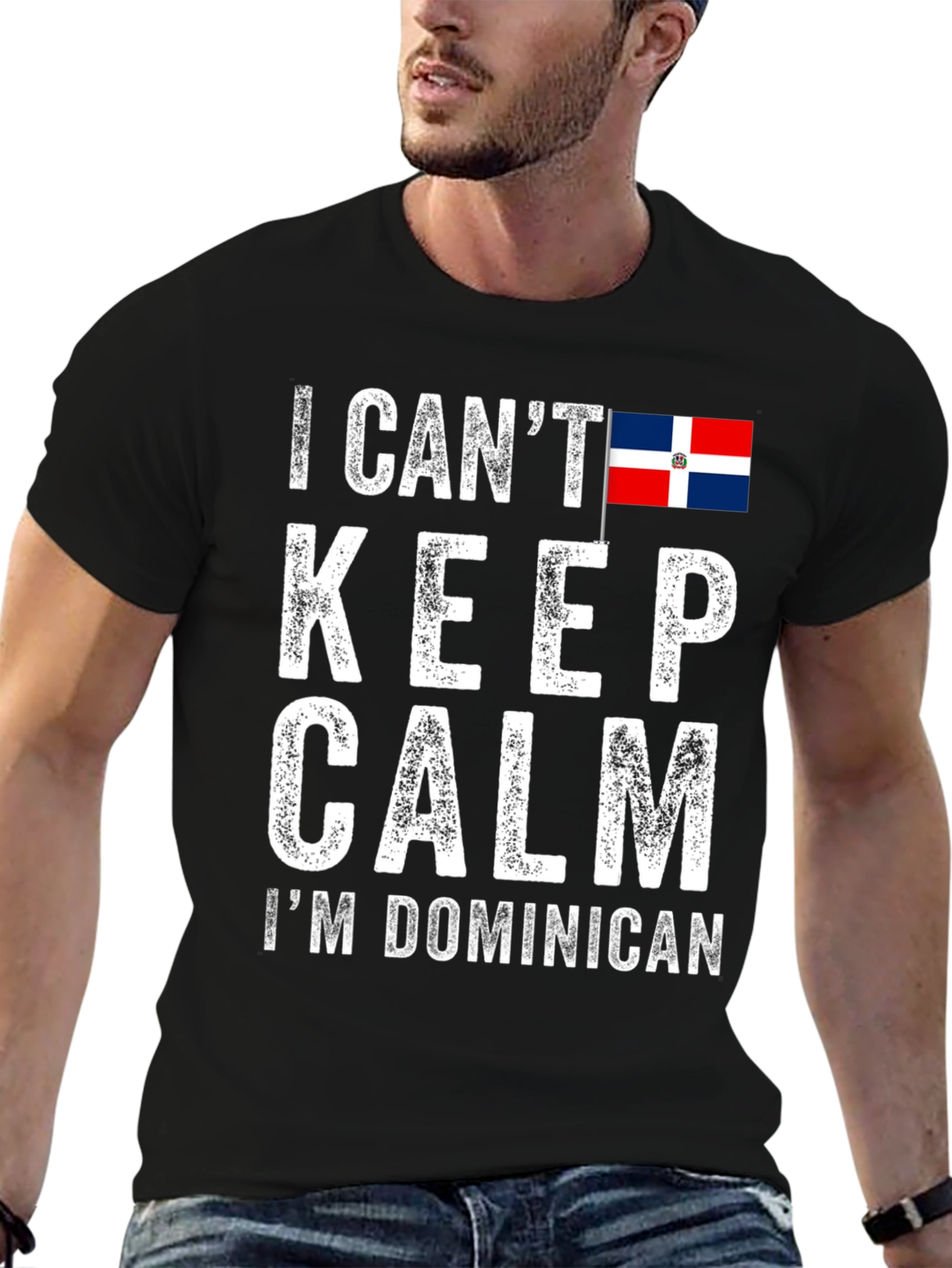 Dominican Pride T-Shirt - I Cant Keep Calm
