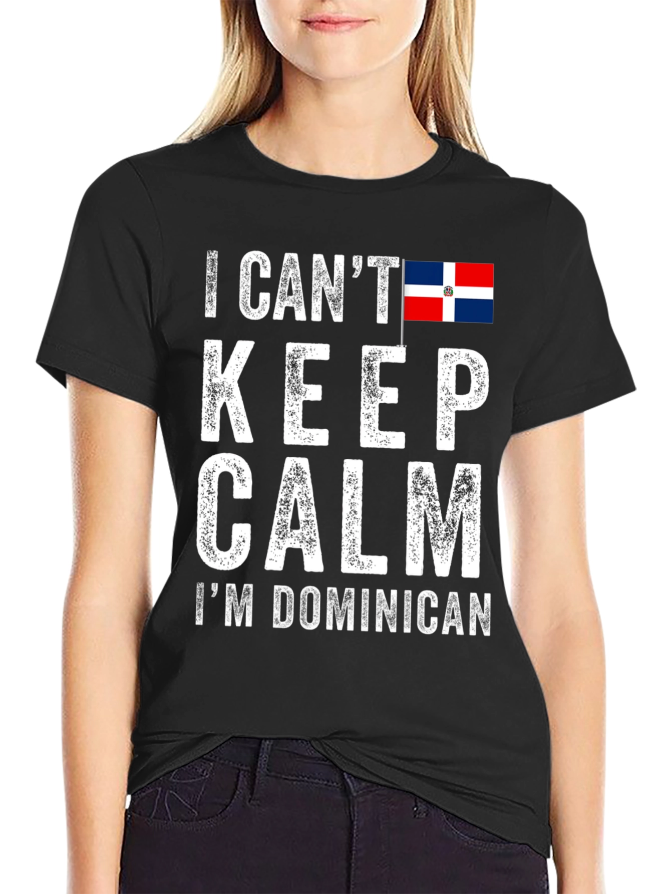 Dominican Pride T-Shirt - I Cant Keep Calm