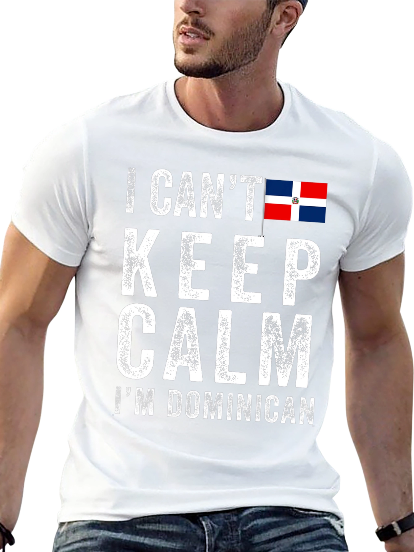 Dominican Pride T-Shirt - I Cant Keep Calm