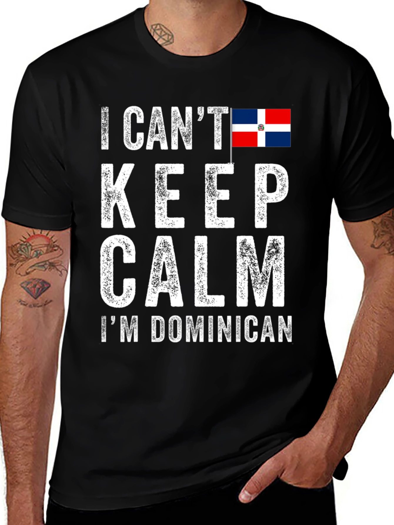 Dominican Pride T-Shirt - I Cant Keep Calm