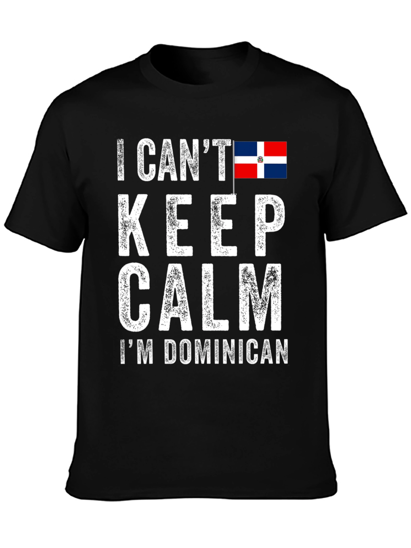 Dominican Pride T-Shirt - I Cant Keep Calm
