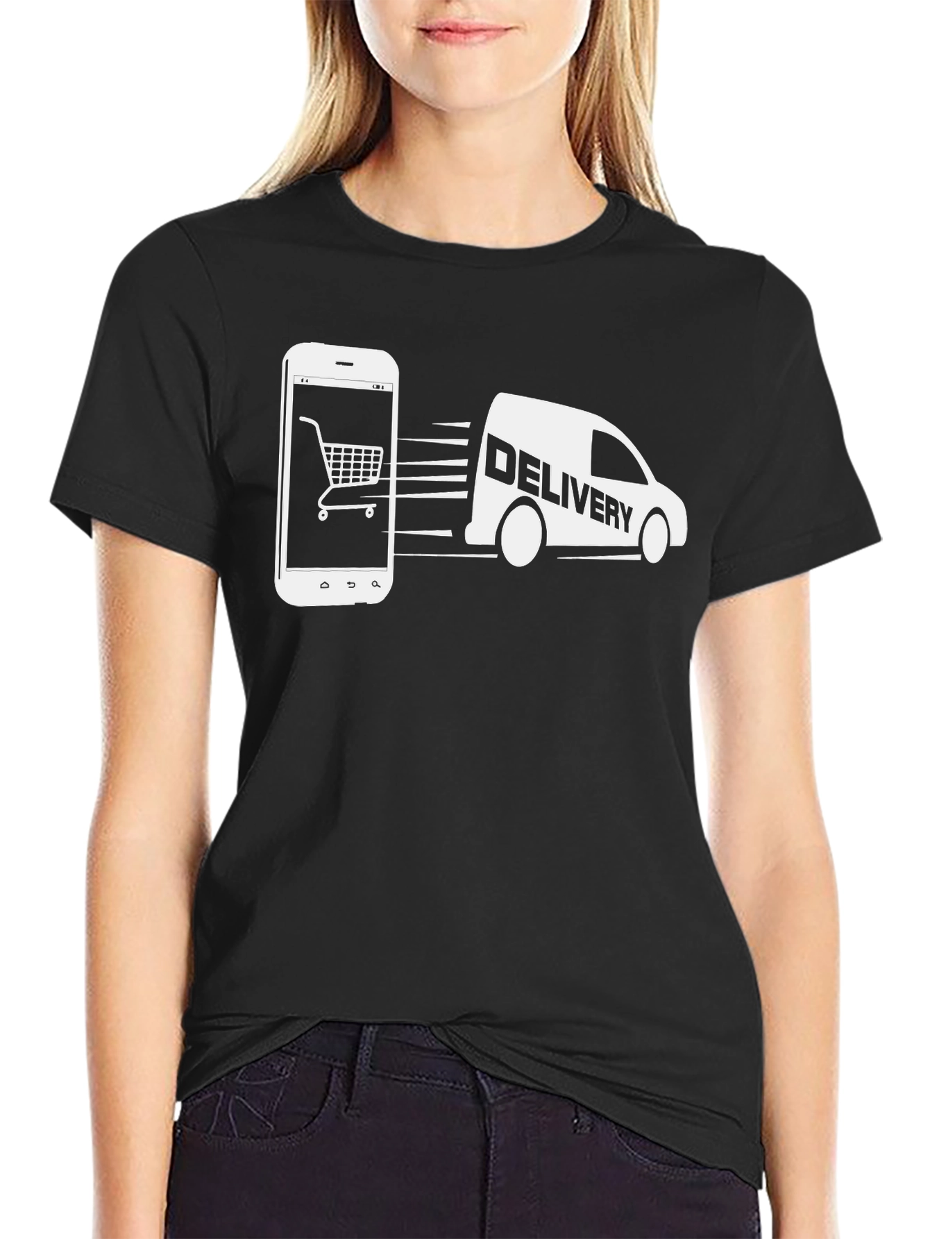 Delivery Service T-Shirt - Mobile Ordering Apparel