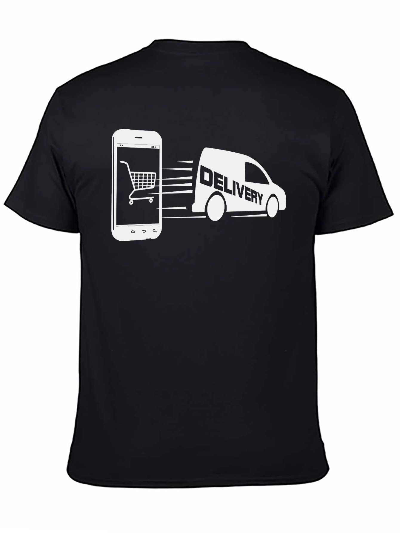 Delivery Service T-Shirt - Mobile Ordering Apparel