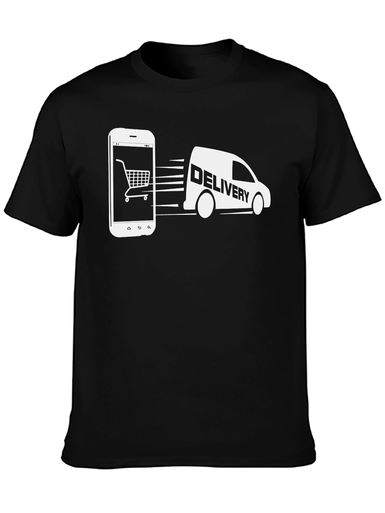 Delivery Service T-Shirt - Mobile Ordering Apparel