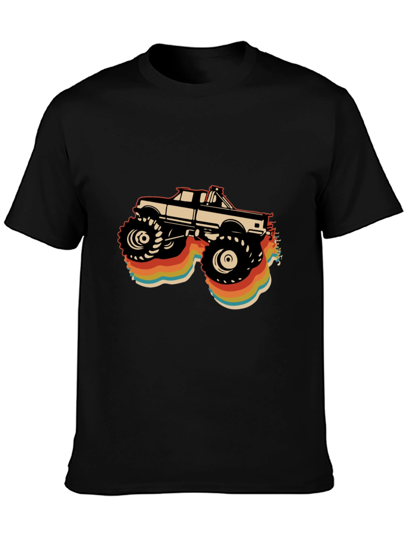 Retro Monster Truck Graphic T-Shirt