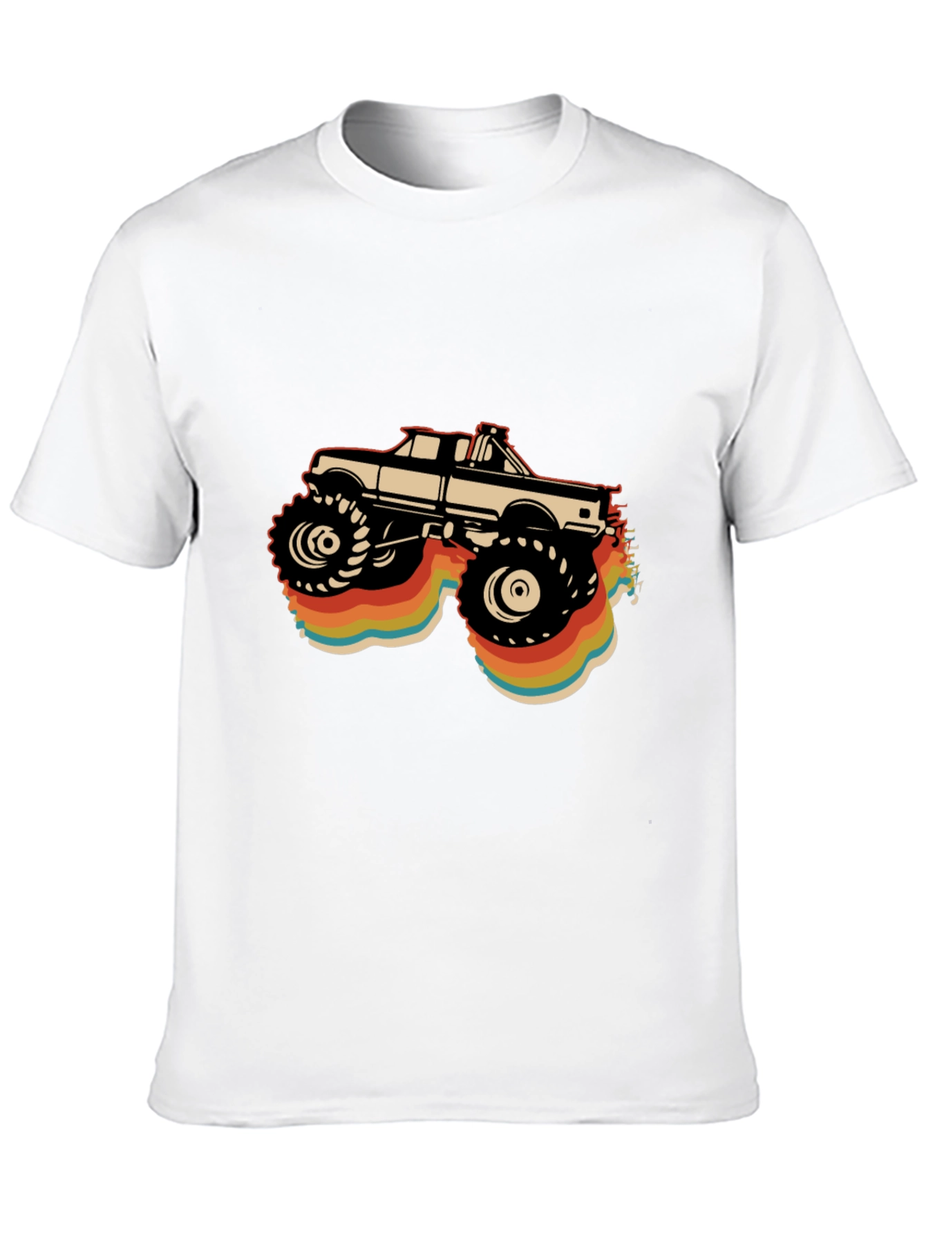 Retro Monster Truck Graphic T-Shirt