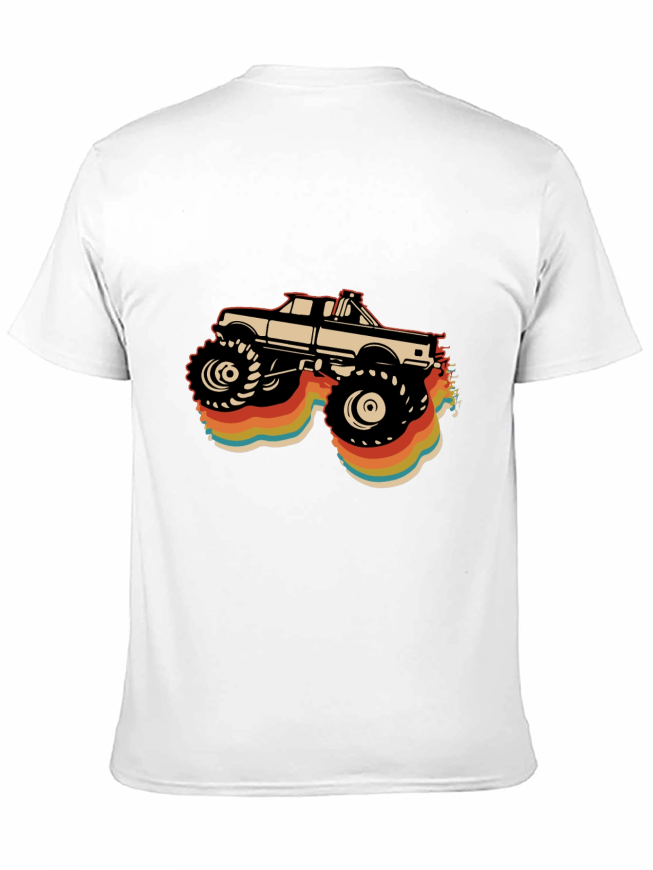 Retro Monster Truck Graphic T-Shirt