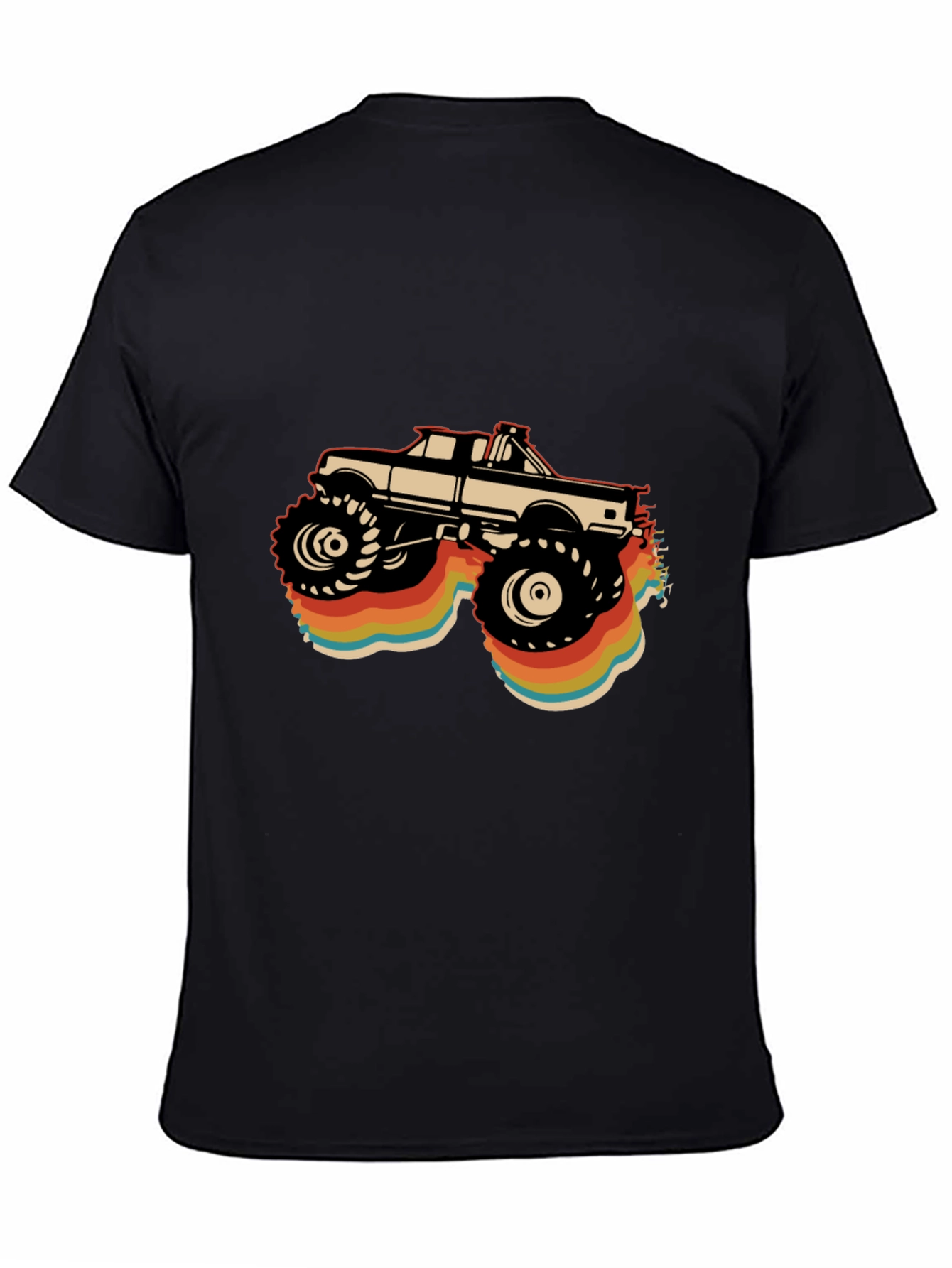 Retro Monster Truck Graphic T-Shirt