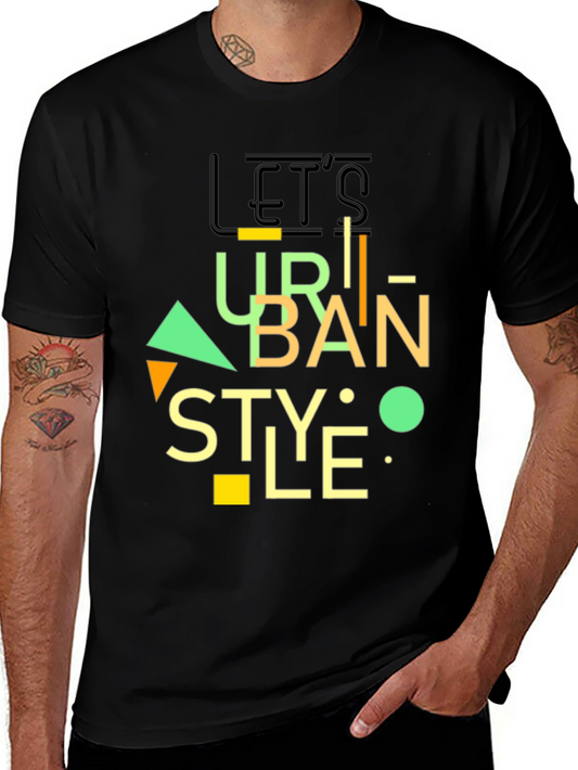 Urban Style Graphic Tee - Cool Design