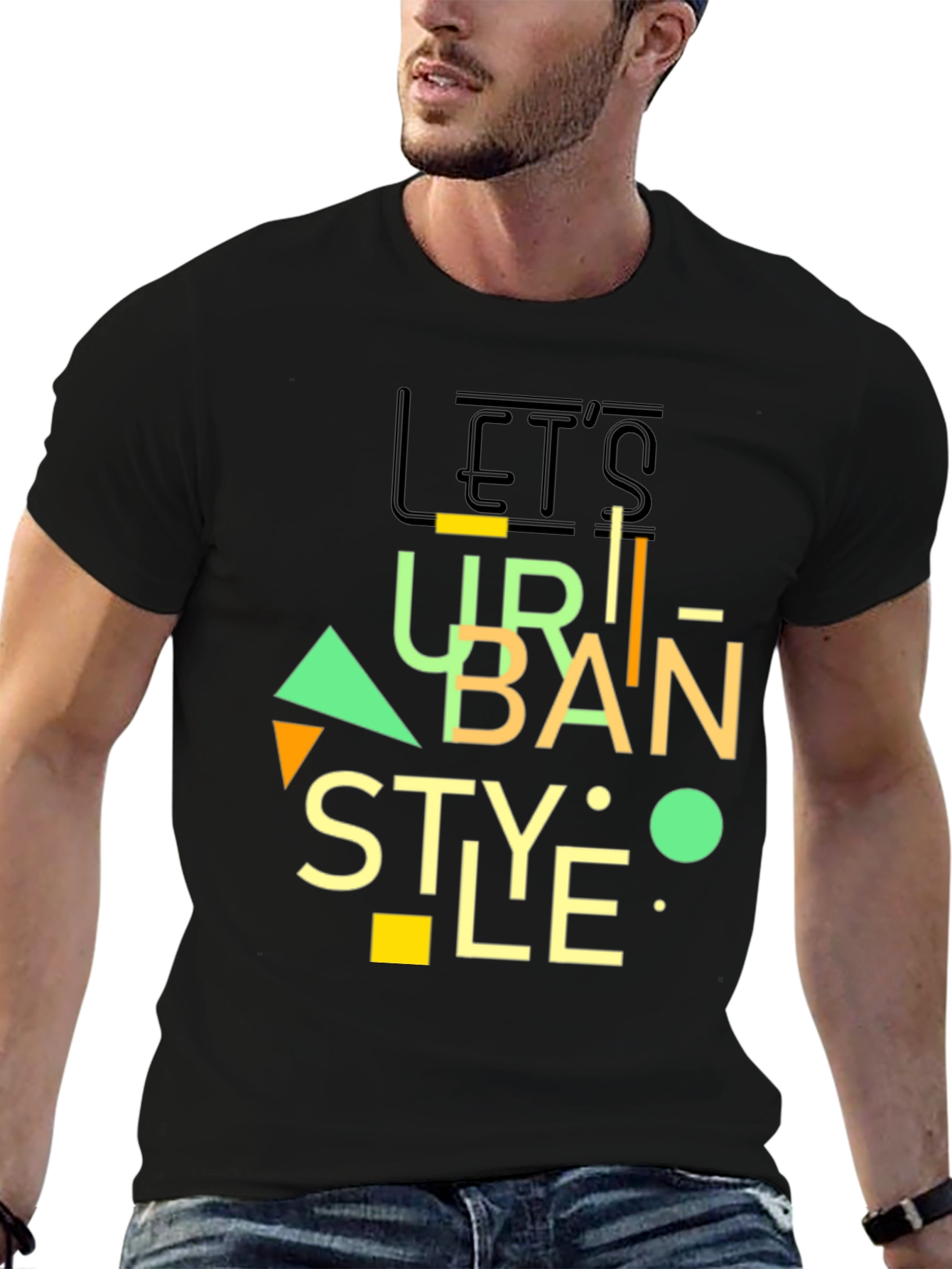 Urban Style Graphic Tee - Cool Design