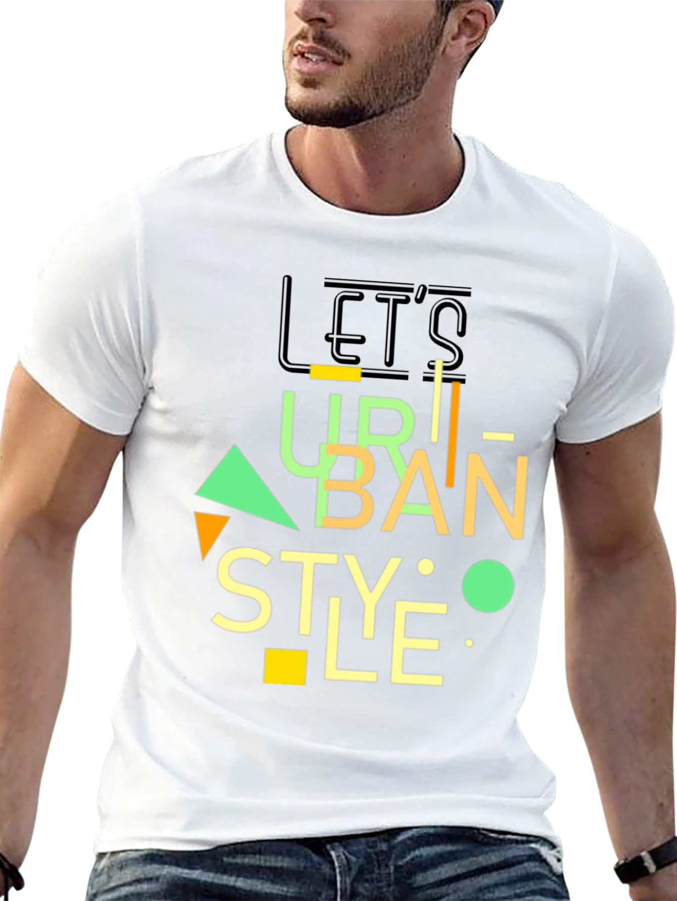 Urban Style Graphic Tee - Cool Design
