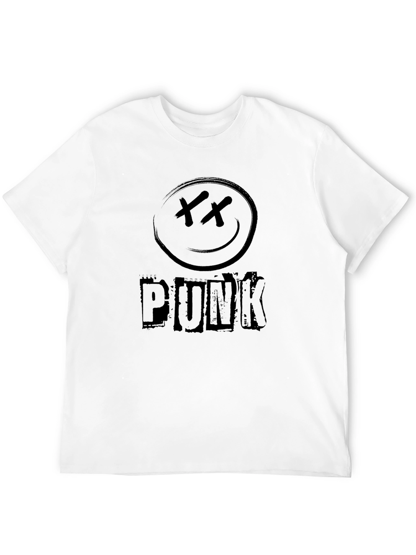 Edgy Punk Graphic Tee - Soft Cotton Blend