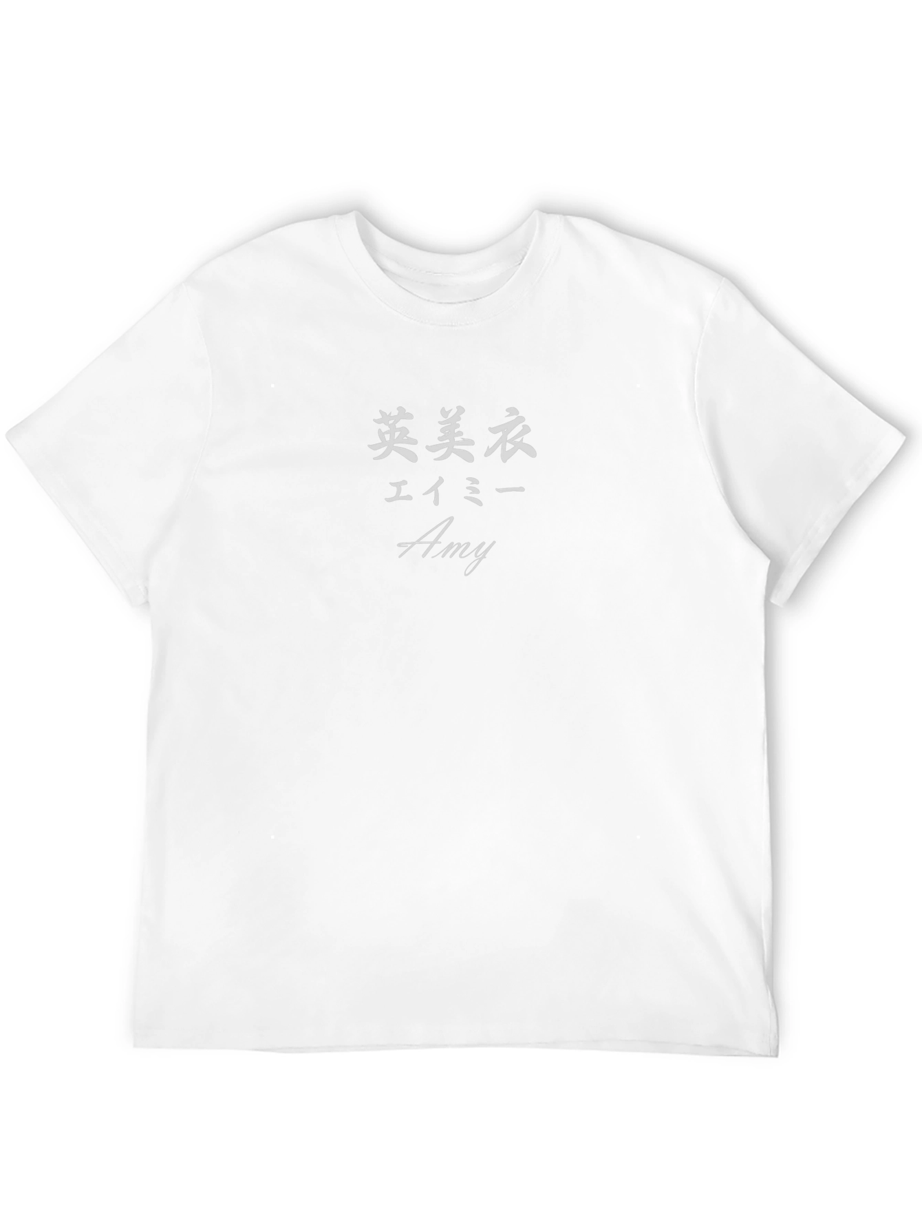 Amy T-Shirt - Black Crew Neck Tee
