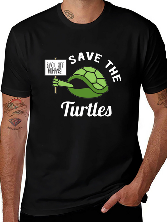 Save the Turtles Graphic Tee
