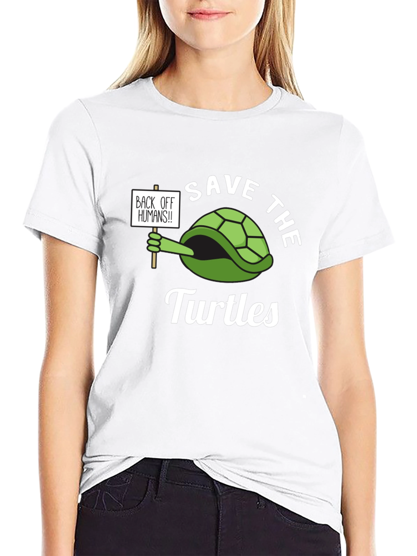 Save the Turtles Graphic Tee