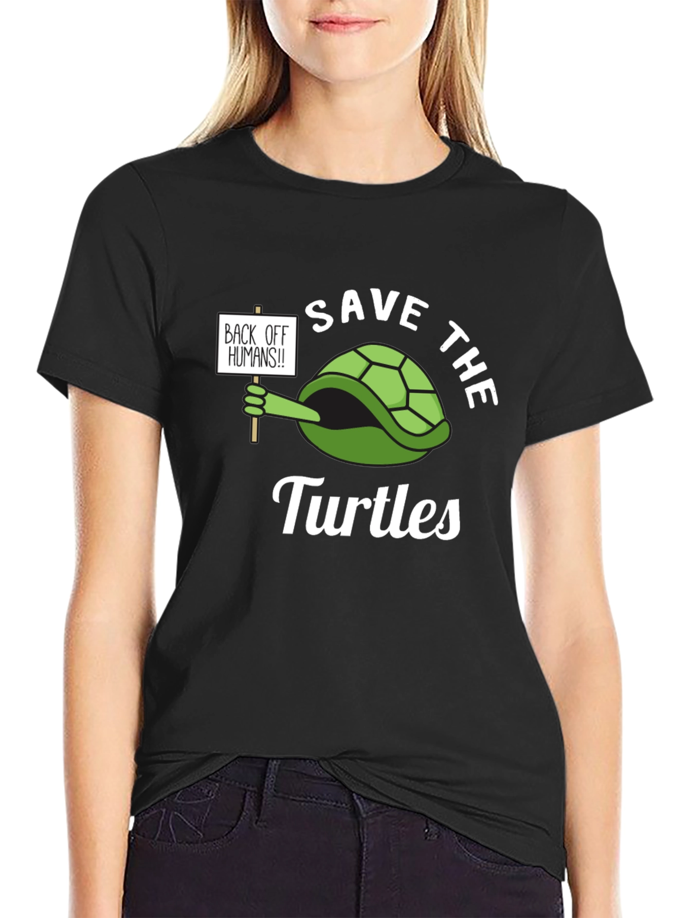 Save the Turtles Graphic Tee