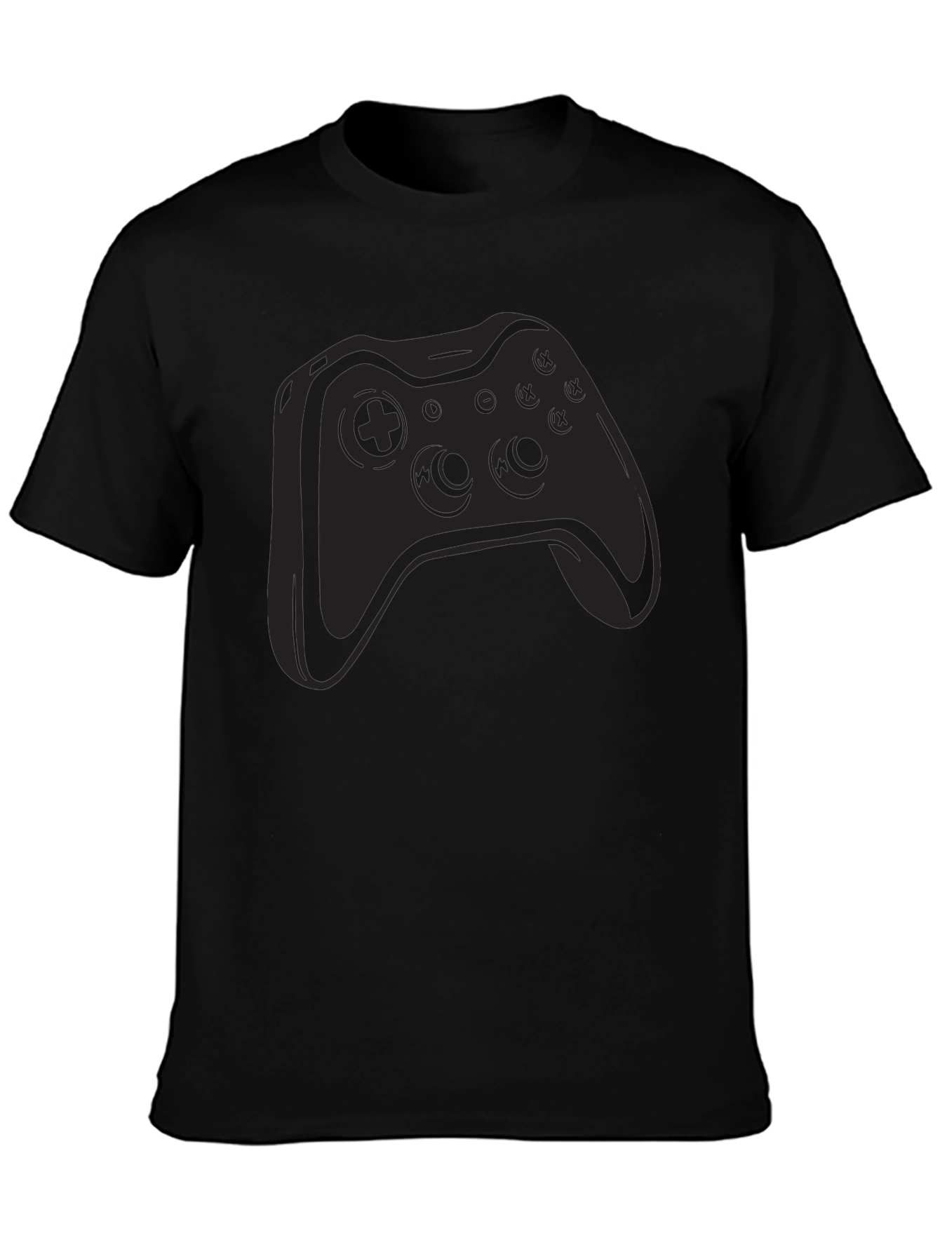 Gamer Controller T-Shirt - Black Graphic Tee