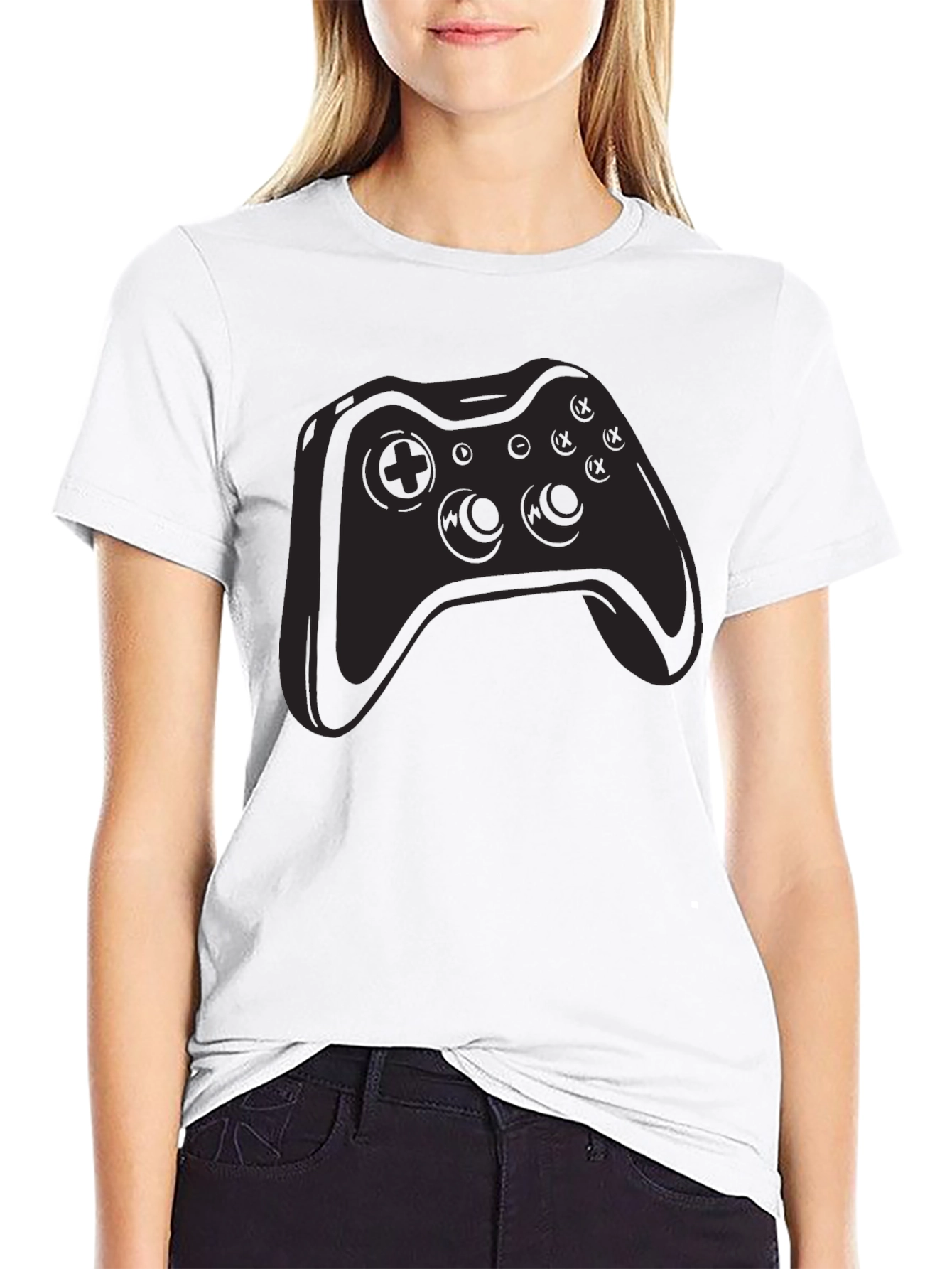 Gamer Controller T-Shirt - Black Graphic Tee