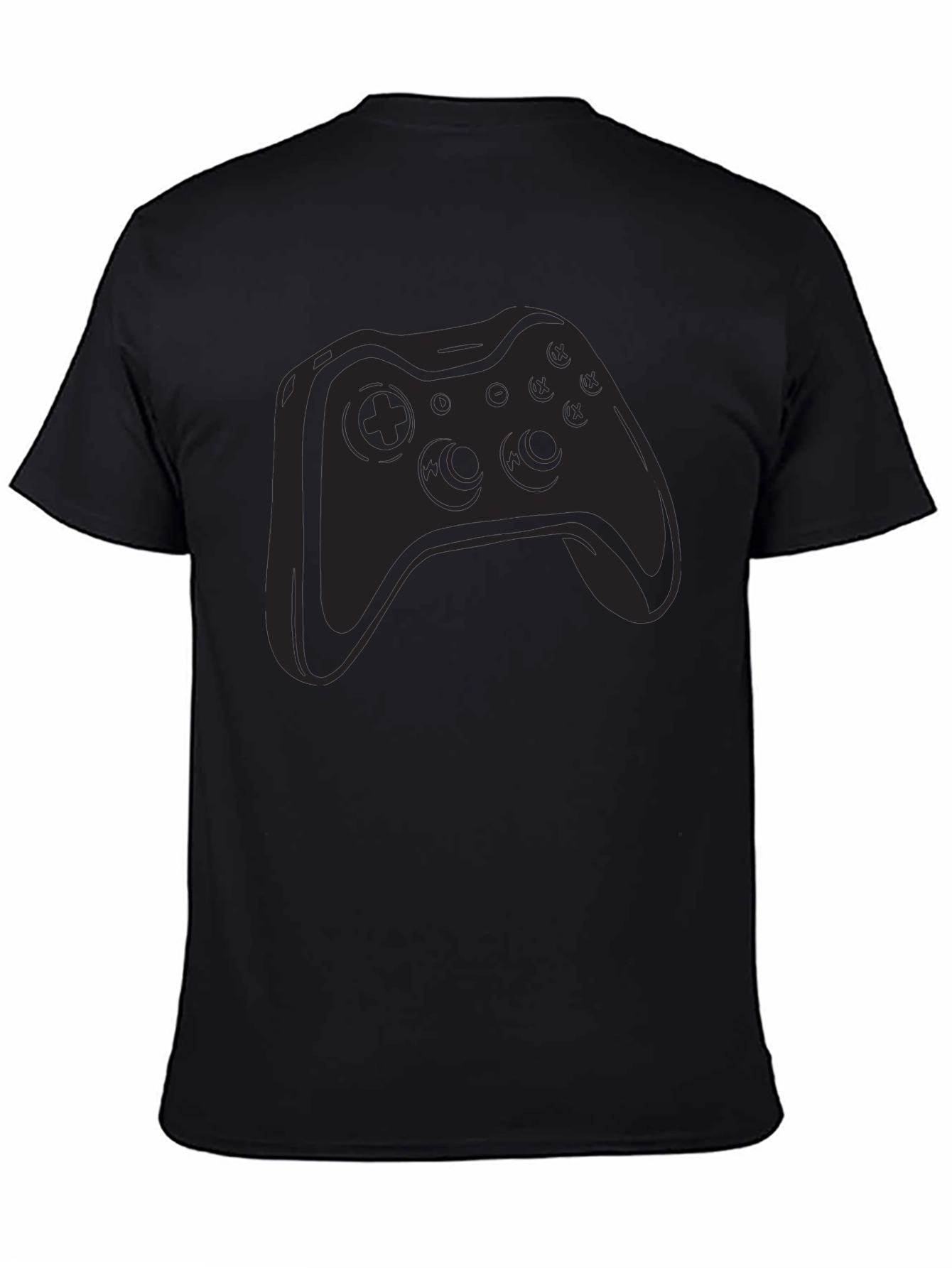 Gamer Controller T-Shirt - Black Graphic Tee