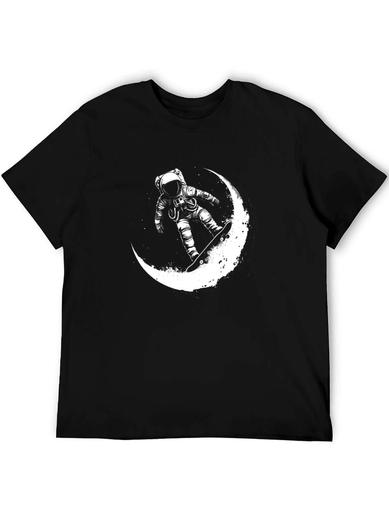 Astronaut Moon Ride Graphic T-Shirt
