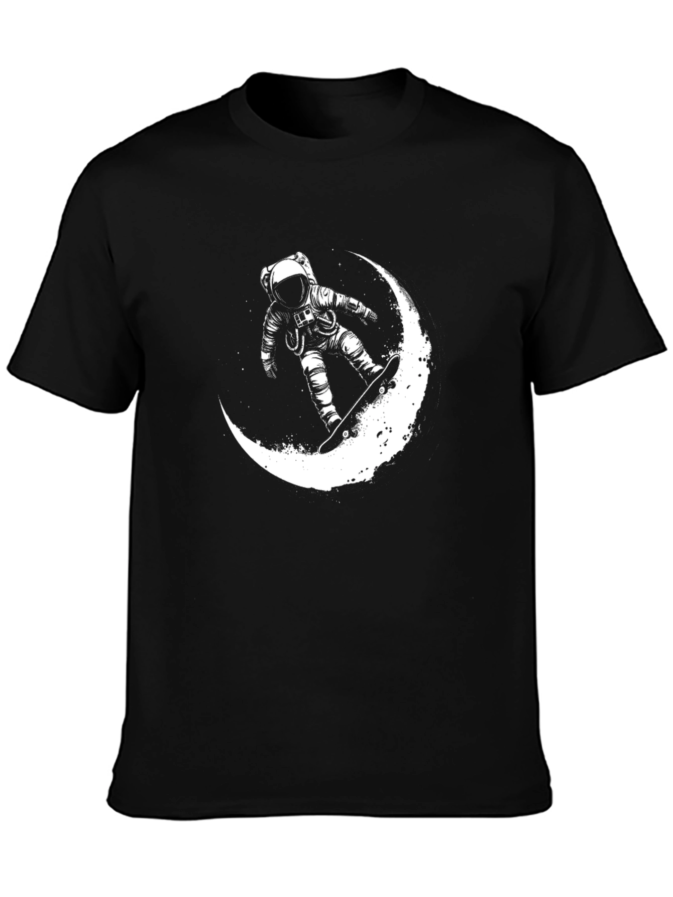 Astronaut Moon Ride Graphic T-Shirt