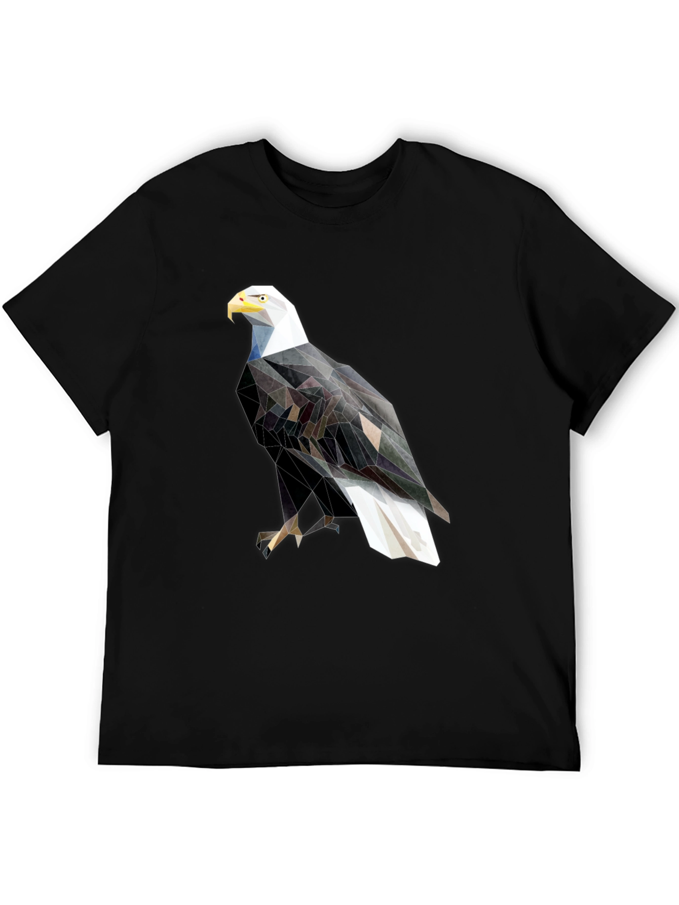Geometric Eagle Graphic T-Shirt