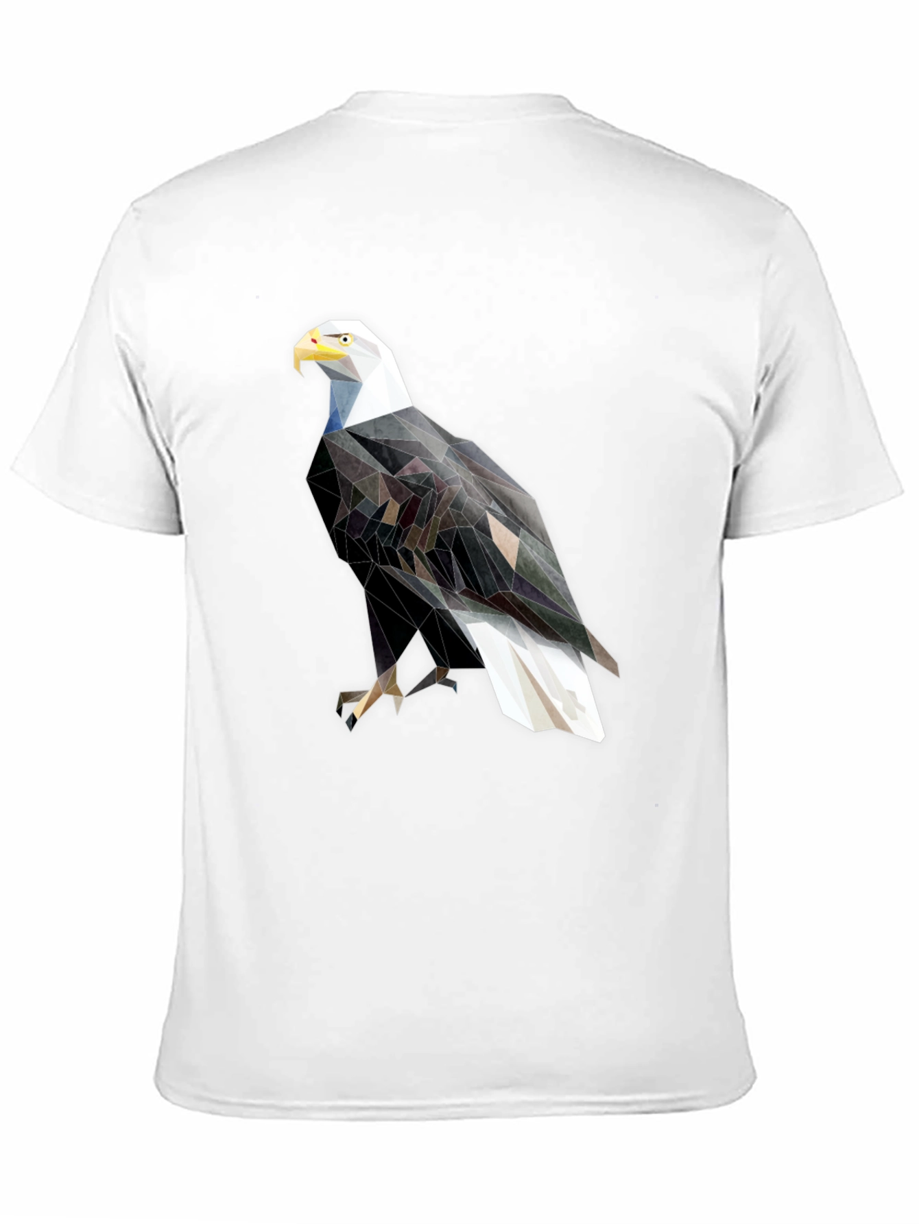 Geometric Eagle Graphic T-Shirt