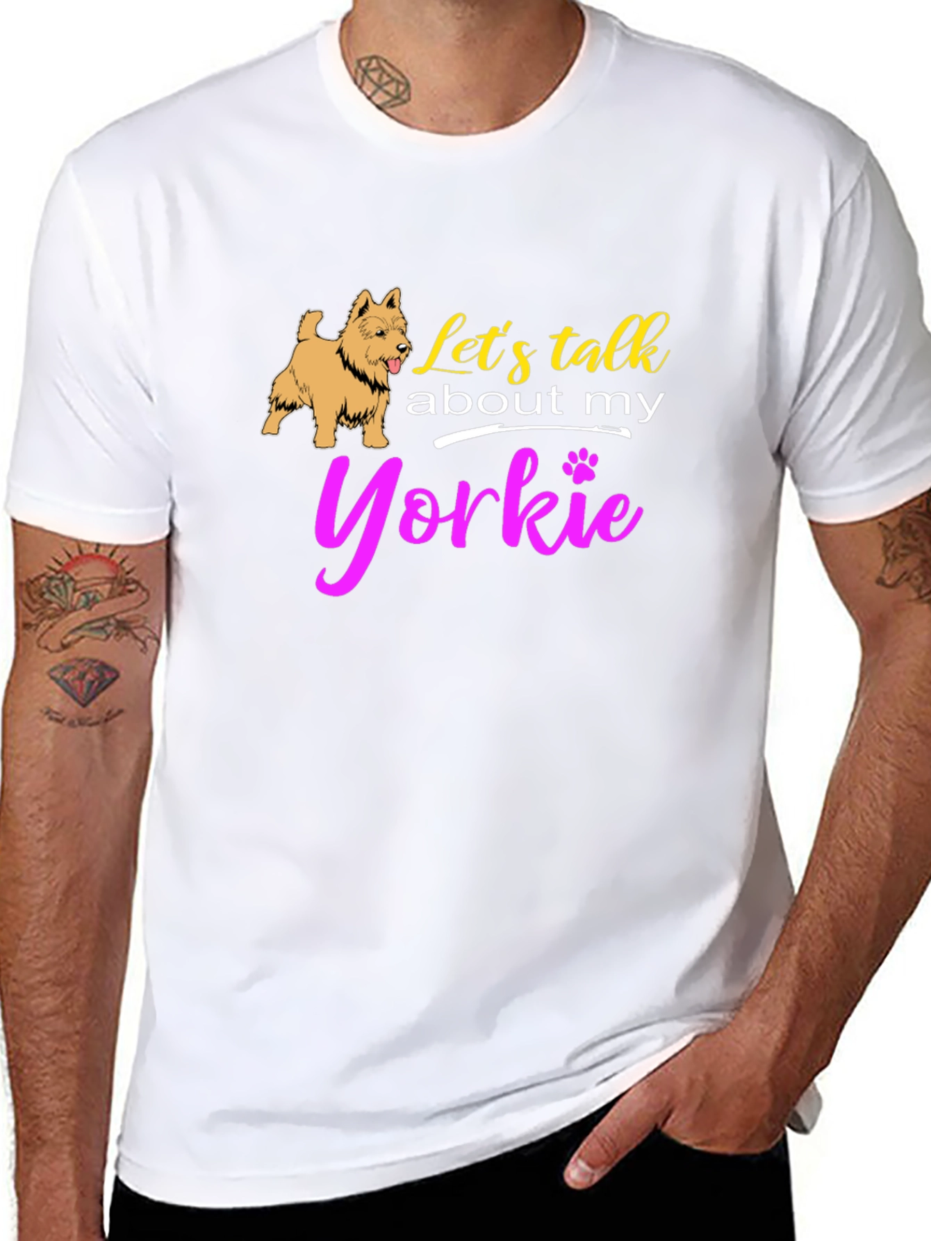 Lets Talk About My Yorkie T-Shirt