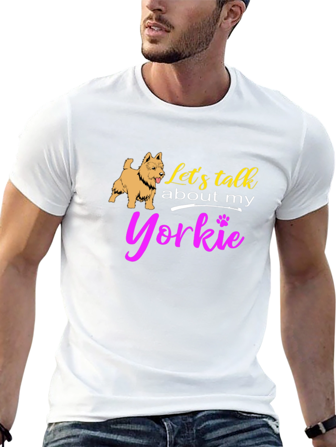 Lets Talk About My Yorkie T-Shirt