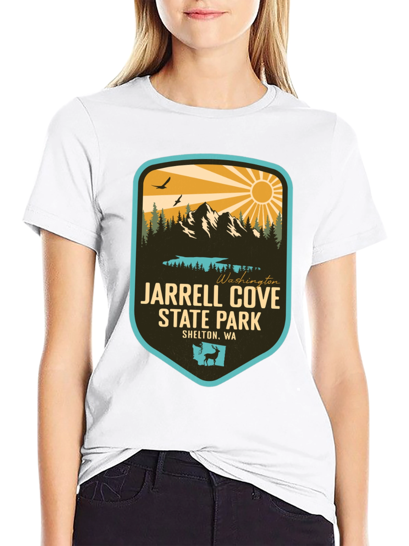 Jarrell Cove State Park T-Shirt - Washington Souvenir Tee