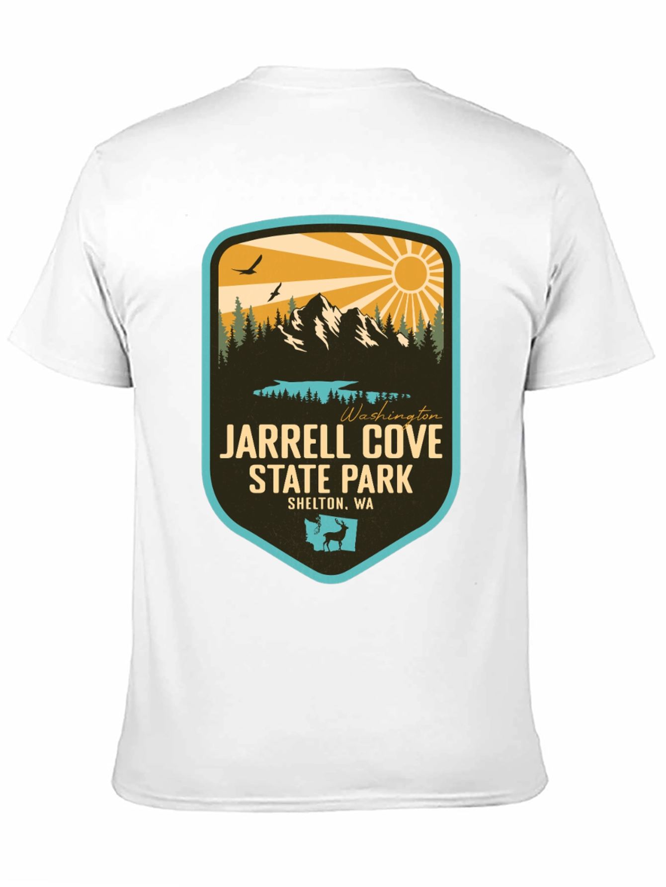 Jarrell Cove State Park T-Shirt - Washington Souvenir Tee