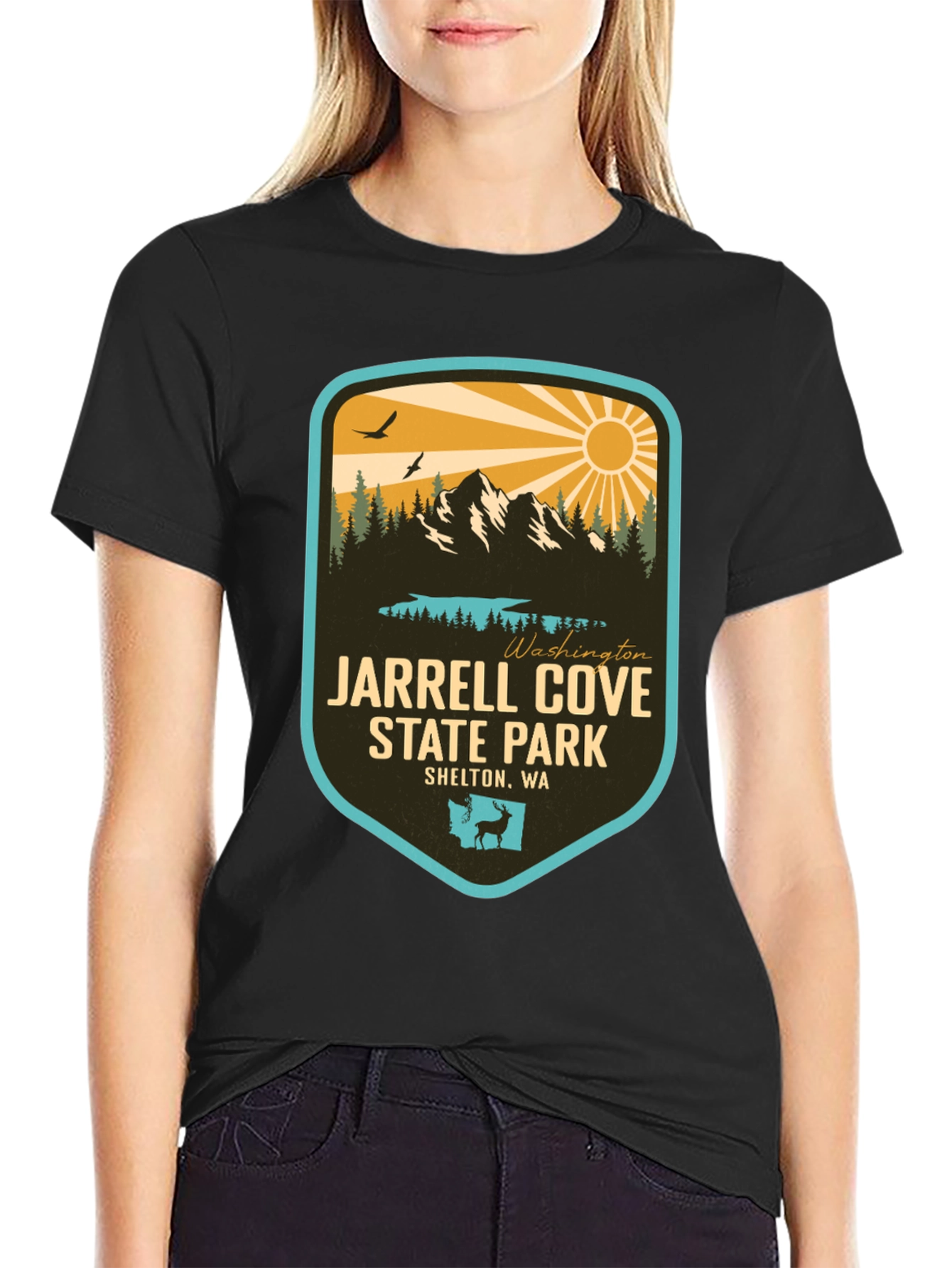 Jarrell Cove State Park T-Shirt - Washington Souvenir Tee