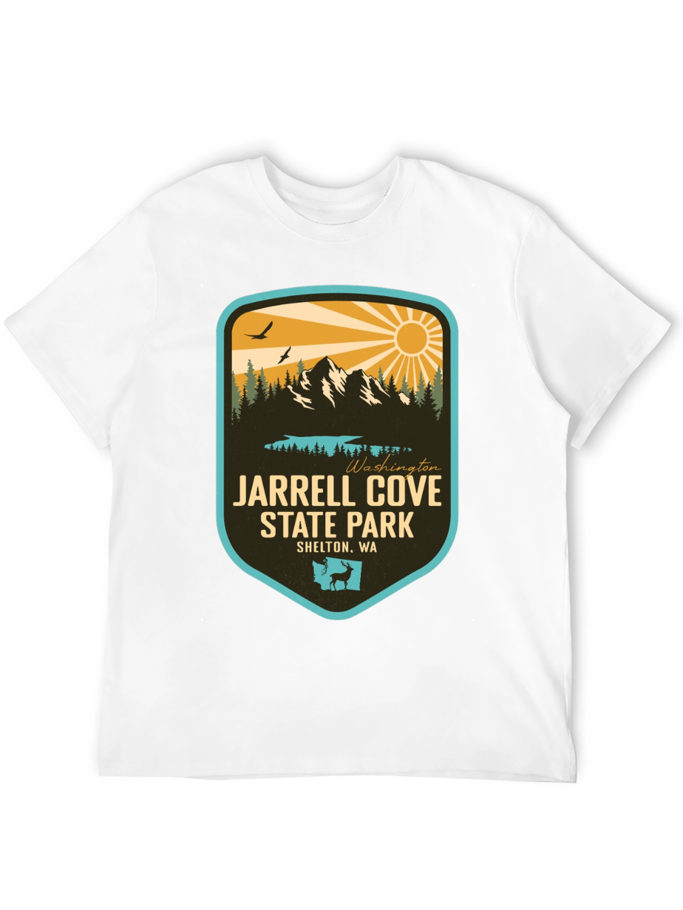 Jarrell Cove State Park T-Shirt - Washington Souvenir Tee