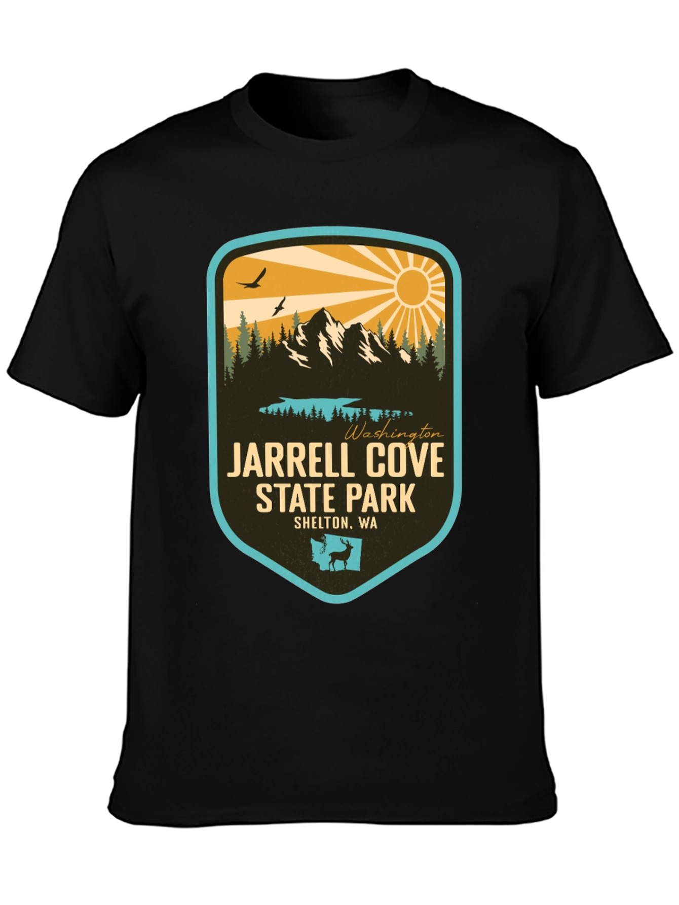Jarrell Cove State Park T-Shirt - Washington Souvenir Tee