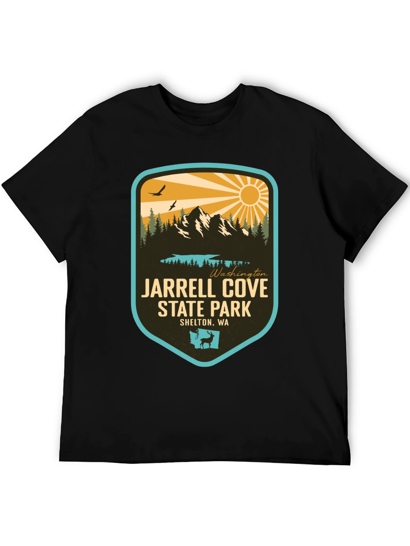 Jarrell Cove State Park T-Shirt - Washington Souvenir Tee