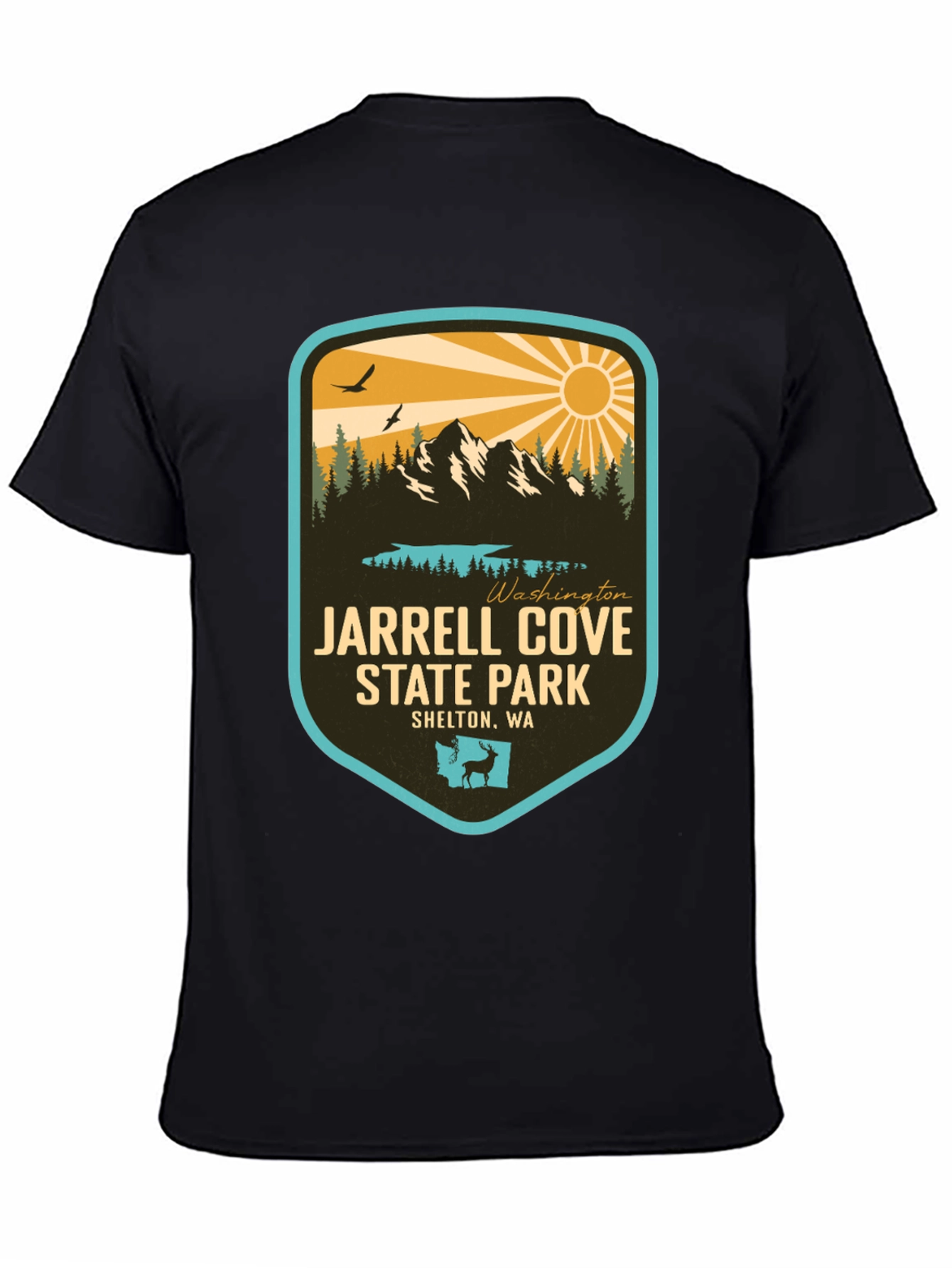 Jarrell Cove State Park T-Shirt - Washington Souvenir Tee