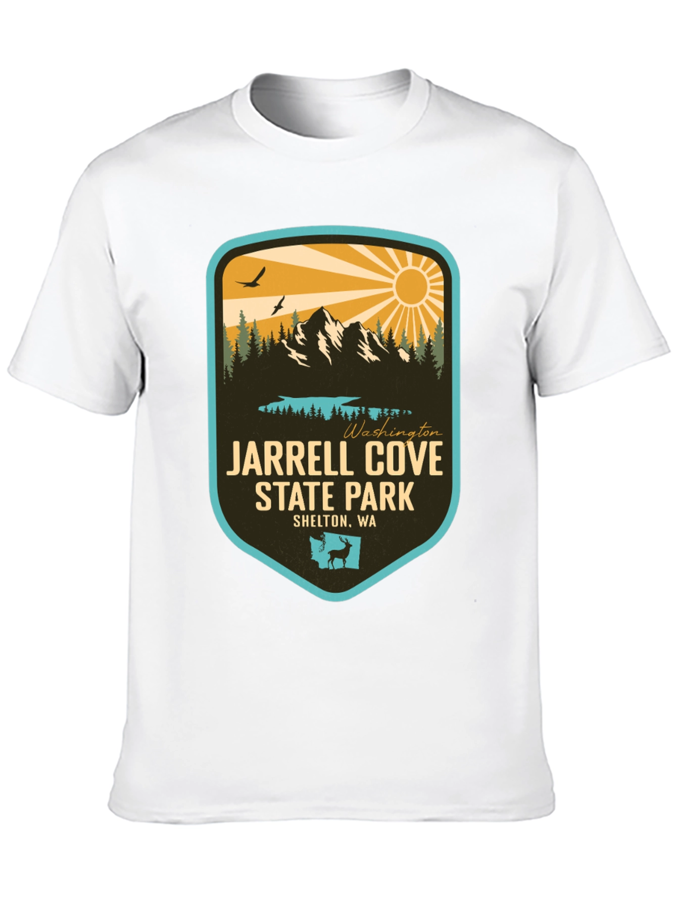 Jarrell Cove State Park T-Shirt - Washington Souvenir Tee