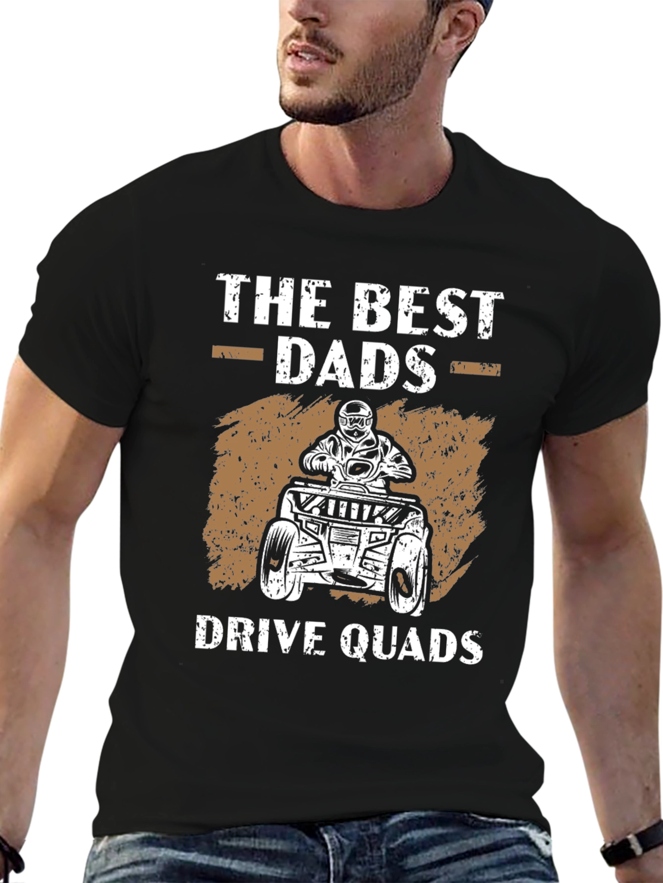 The Best Dads Drive Quads T-Shirt
