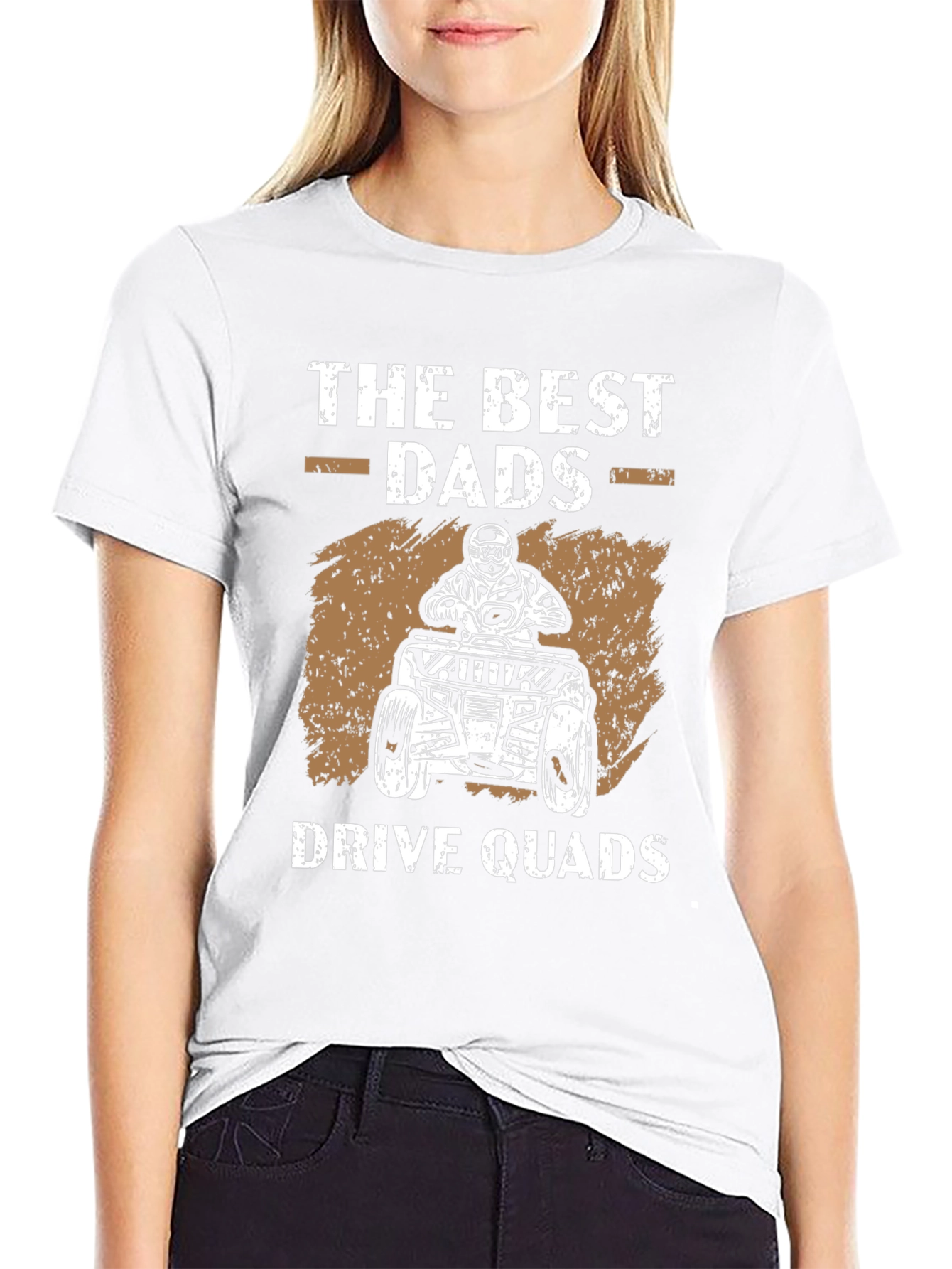 The Best Dads Drive Quads T-Shirt