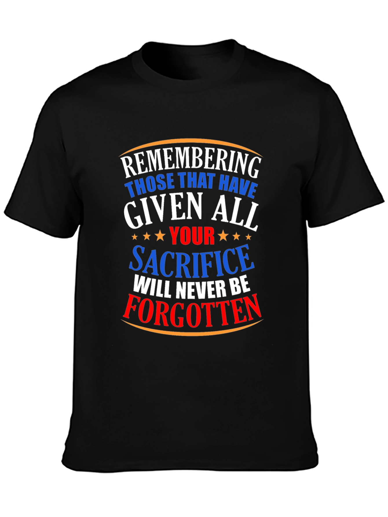 Remembering Sacrifice Graphic T-Shirt