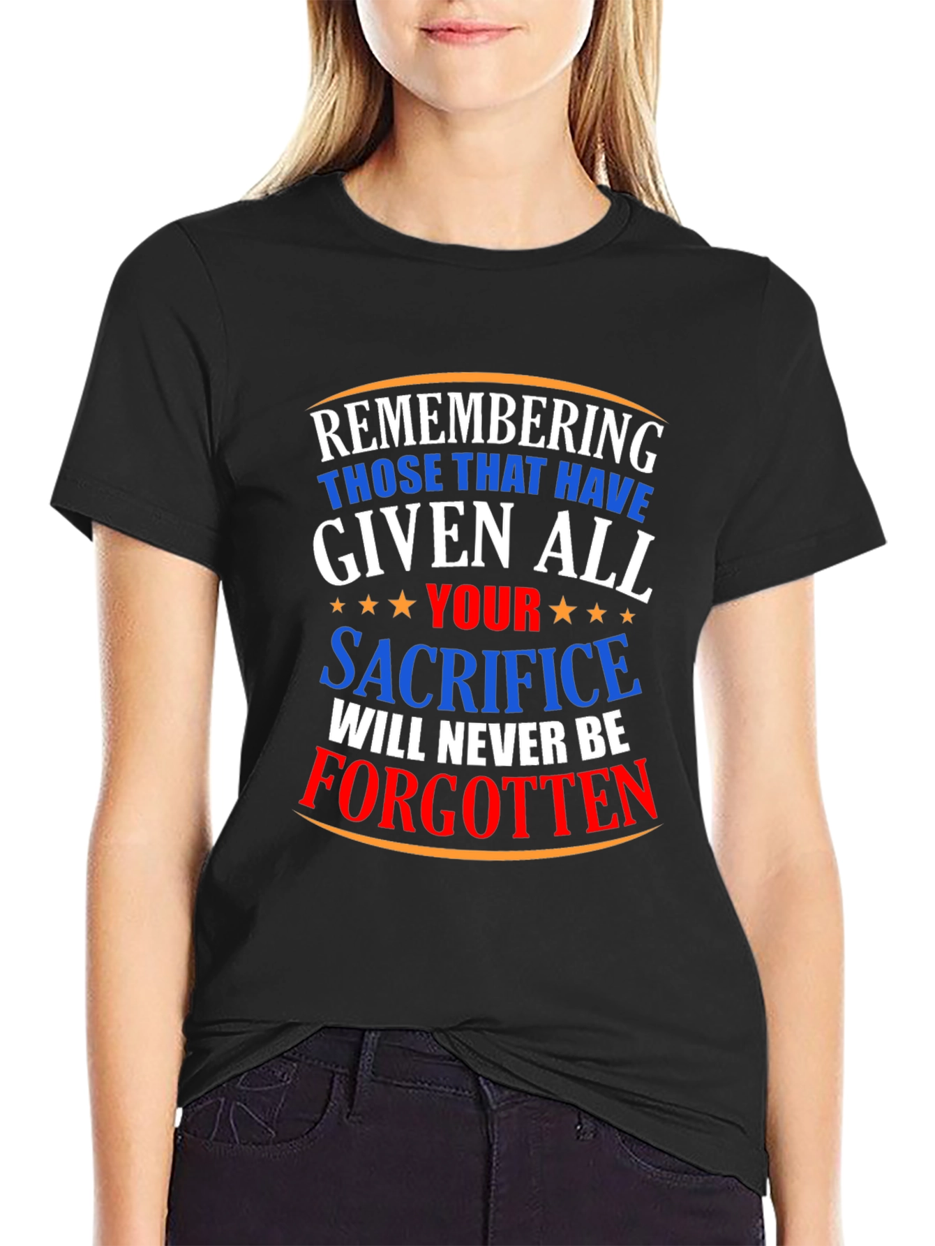 Remembering Sacrifice Graphic T-Shirt