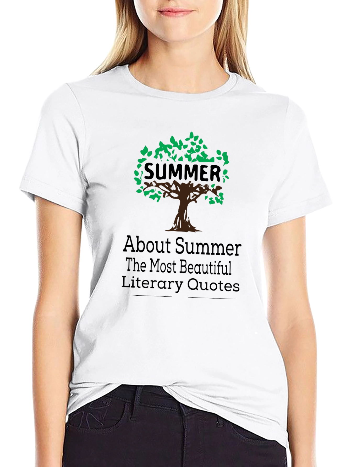 Summer Literary Quotes T-Shirt