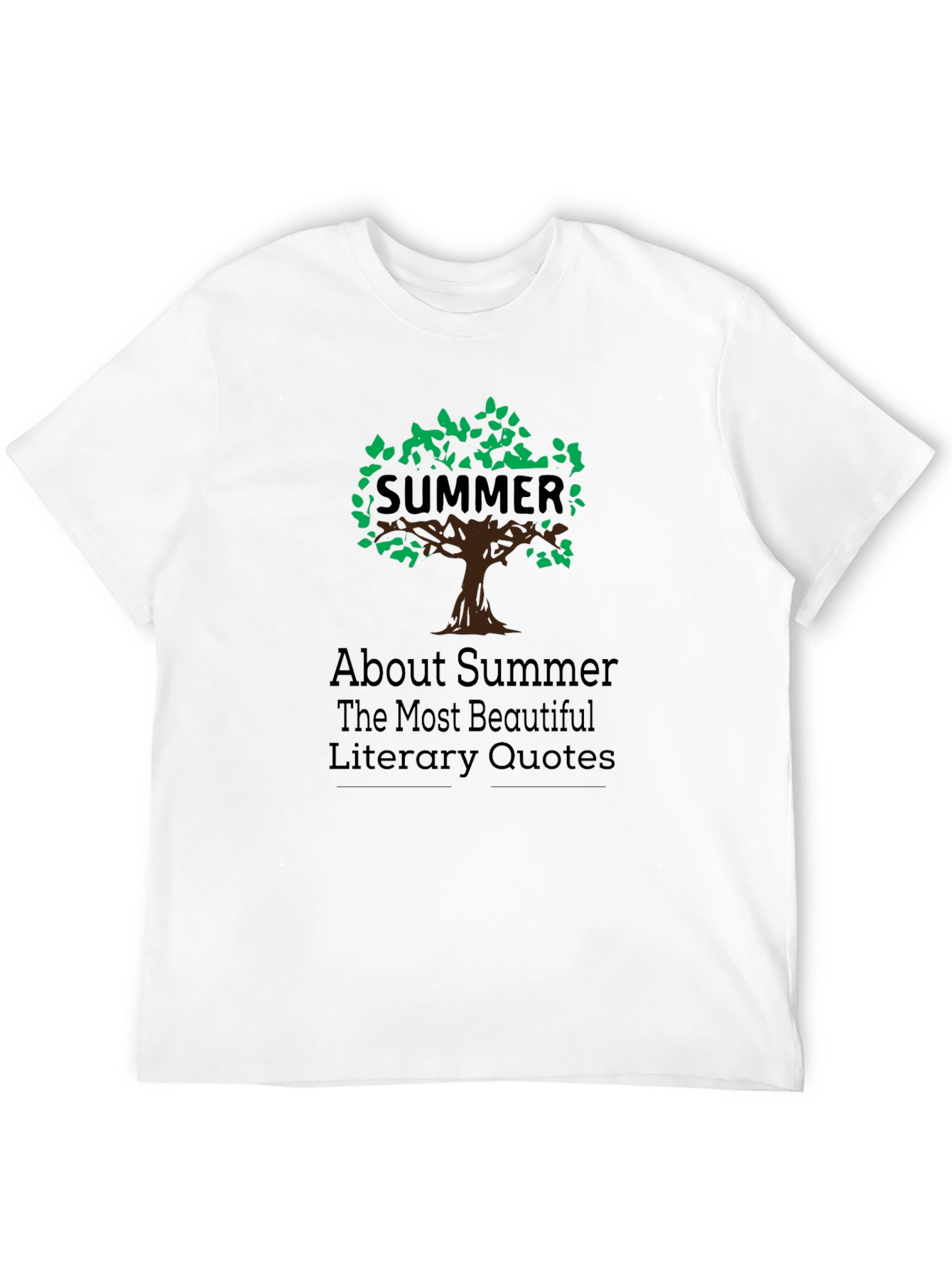 Summer Literary Quotes T-Shirt