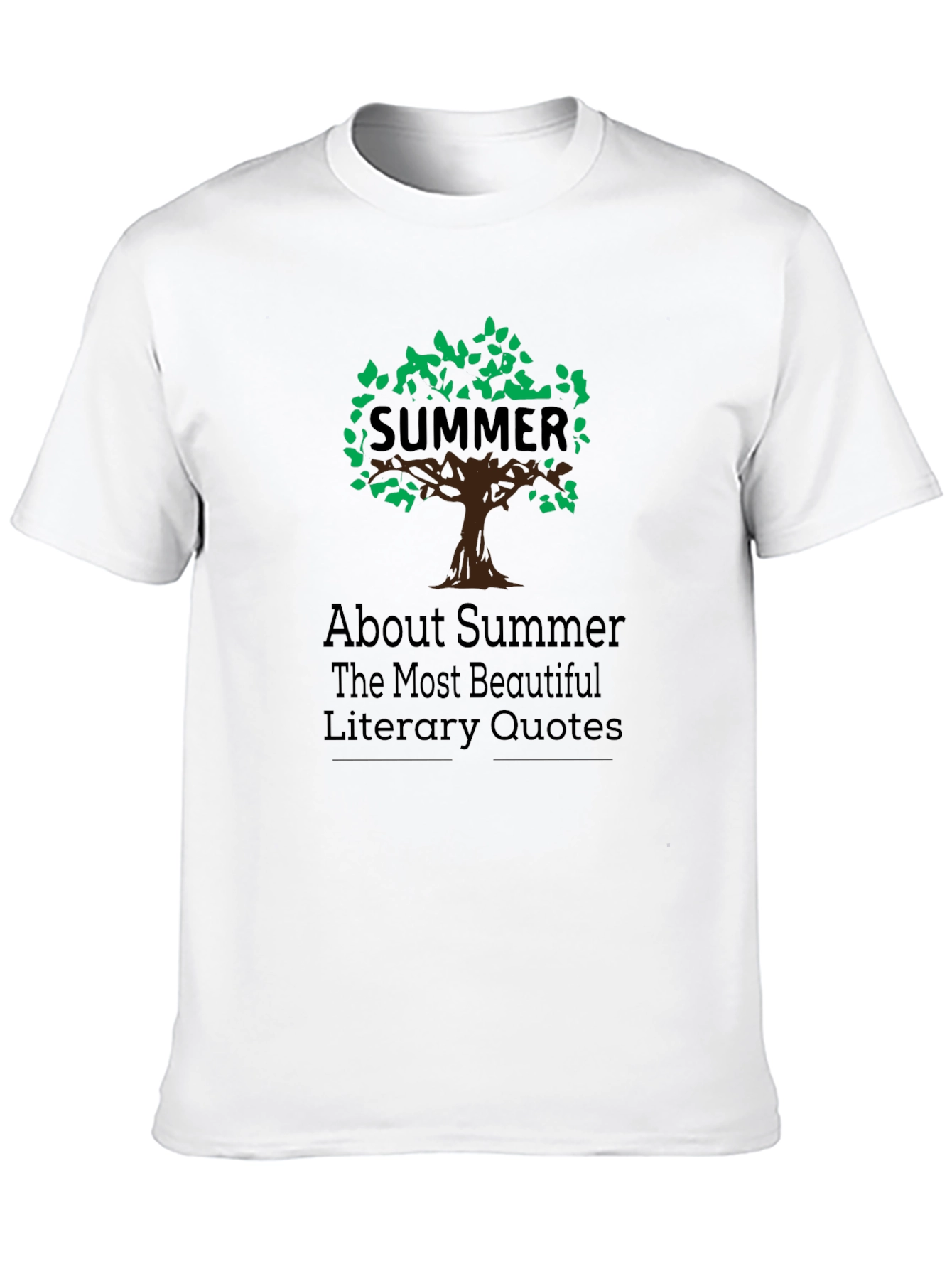 Summer Literary Quotes T-Shirt