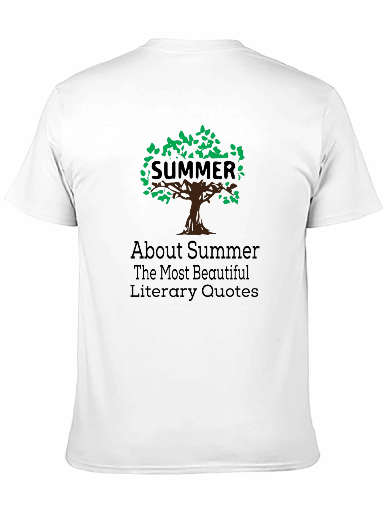 Summer Literary Quotes T-Shirt