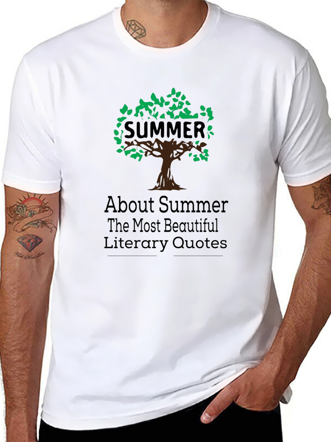 Summer Literary Quotes T-Shirt
