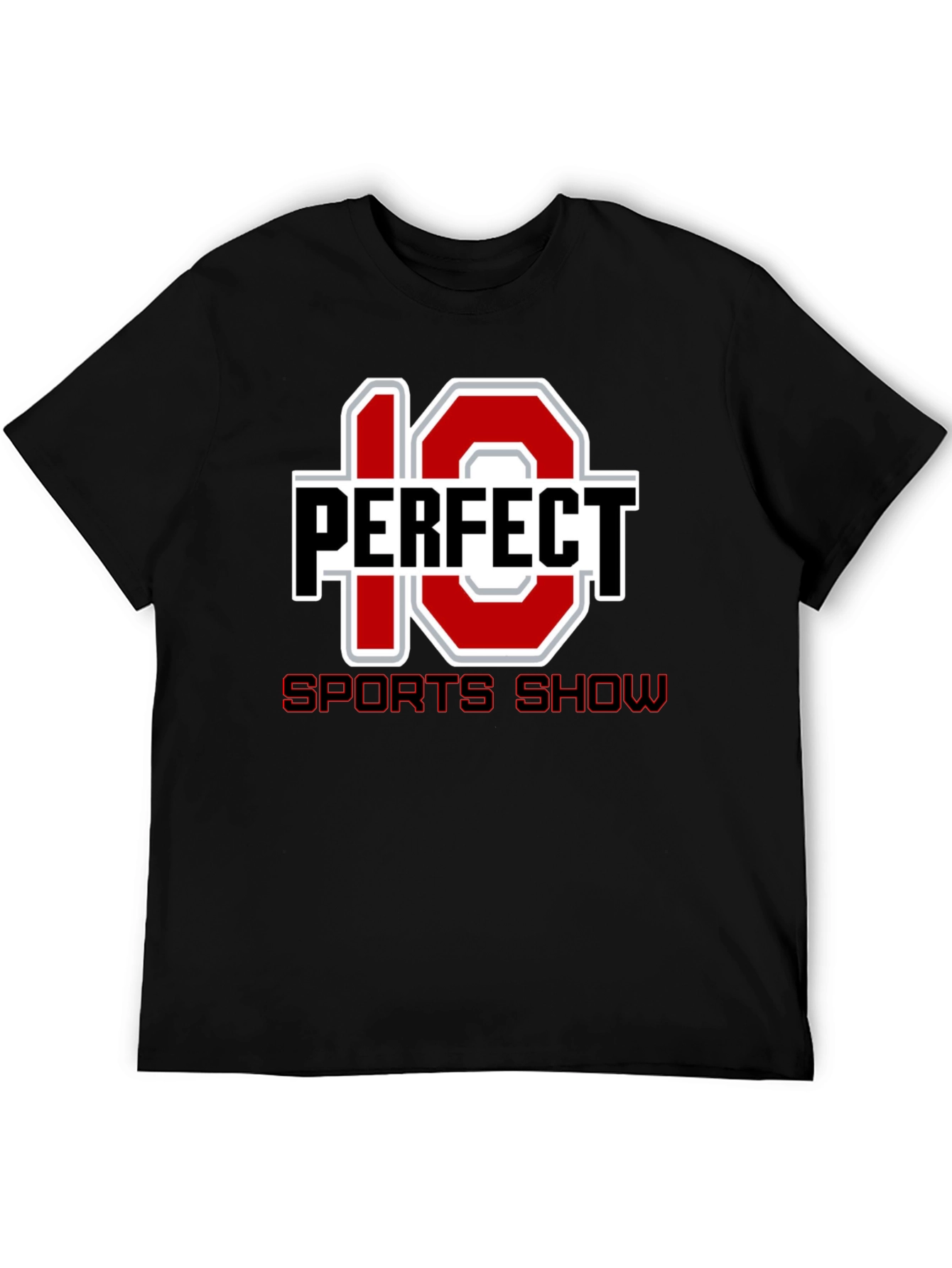 Perfect 10 Sports Show Black T-Shirt