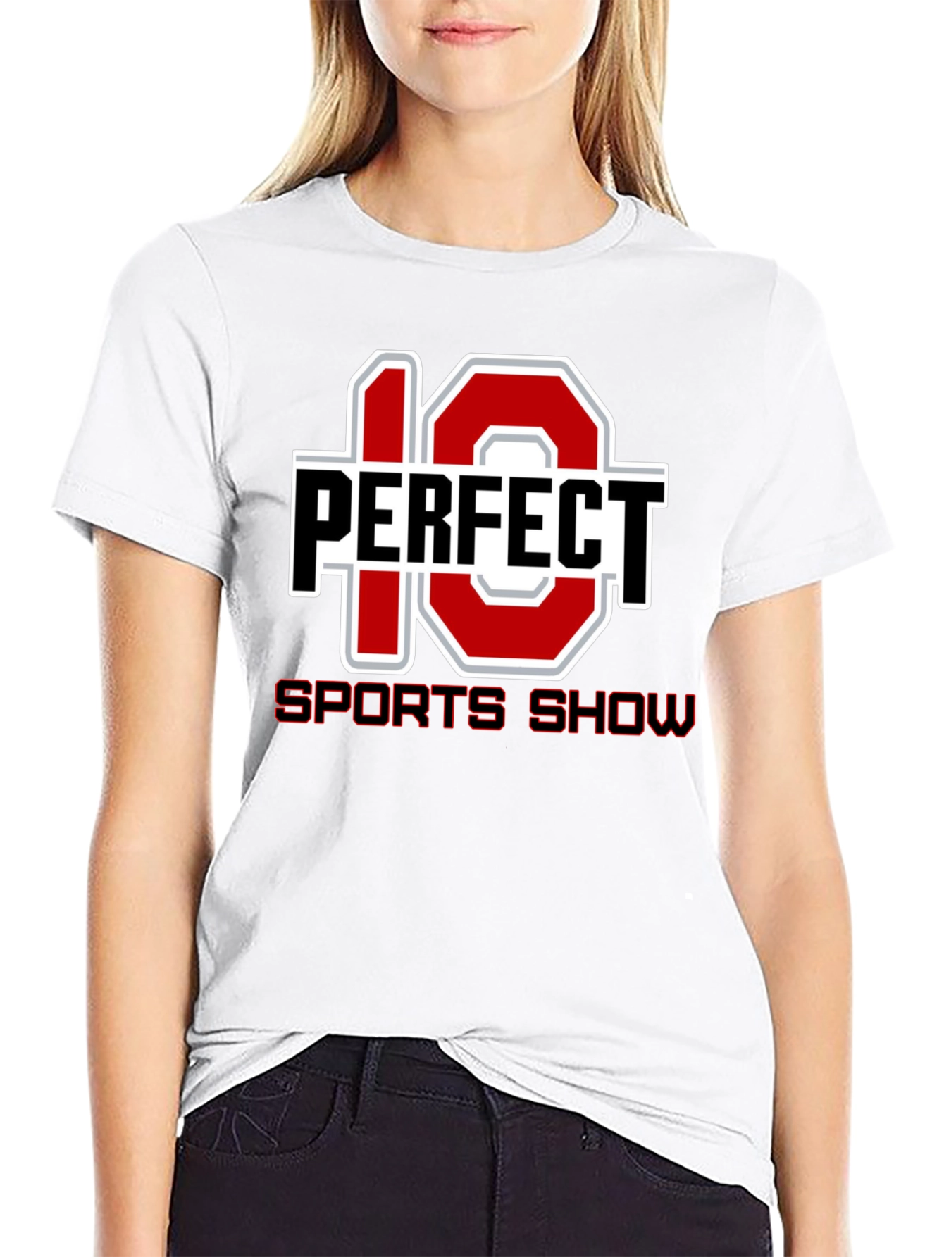 Perfect 10 Sports Show Black T-Shirt